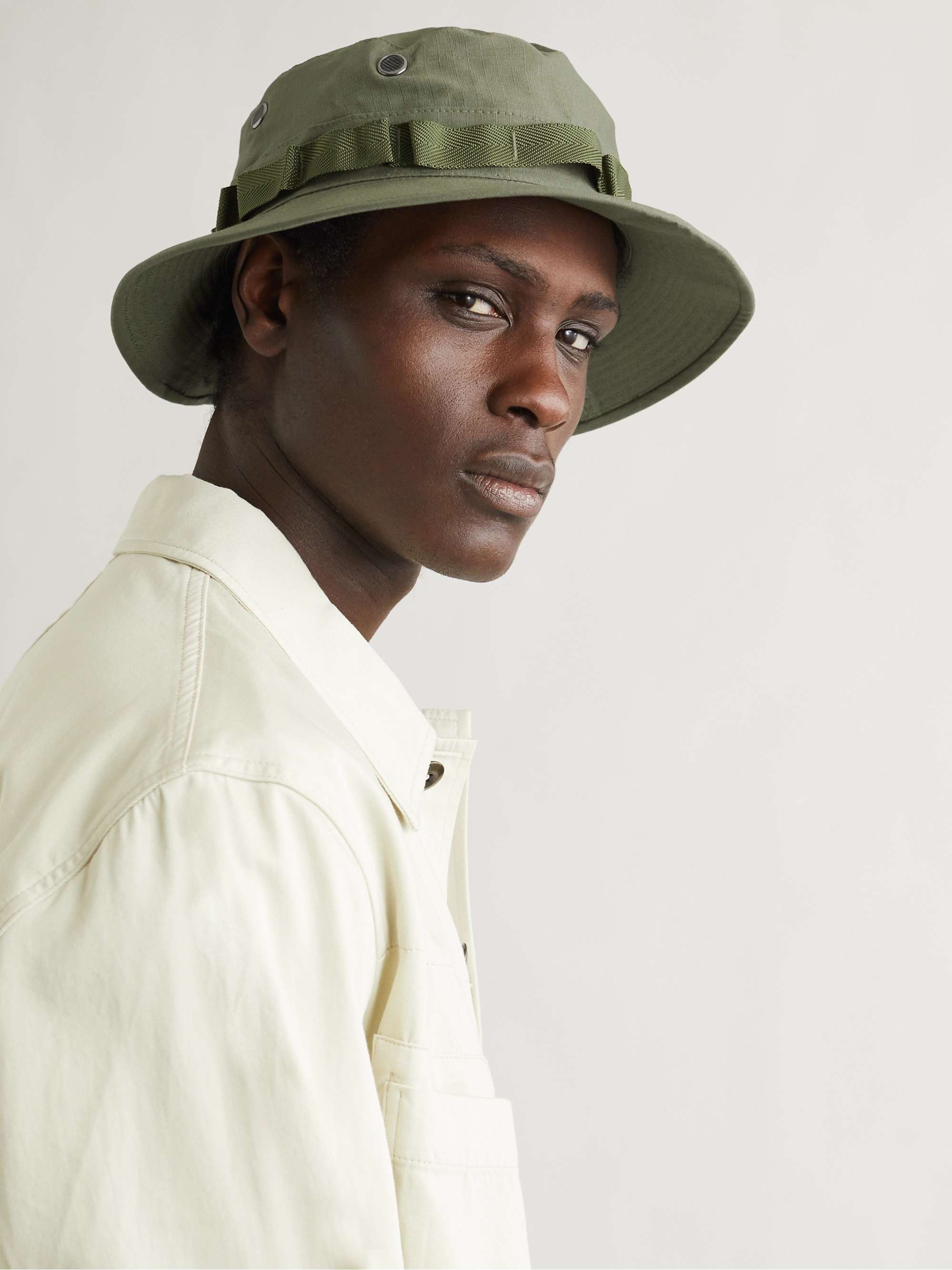 Cotton-Ripstop Bucket Hat