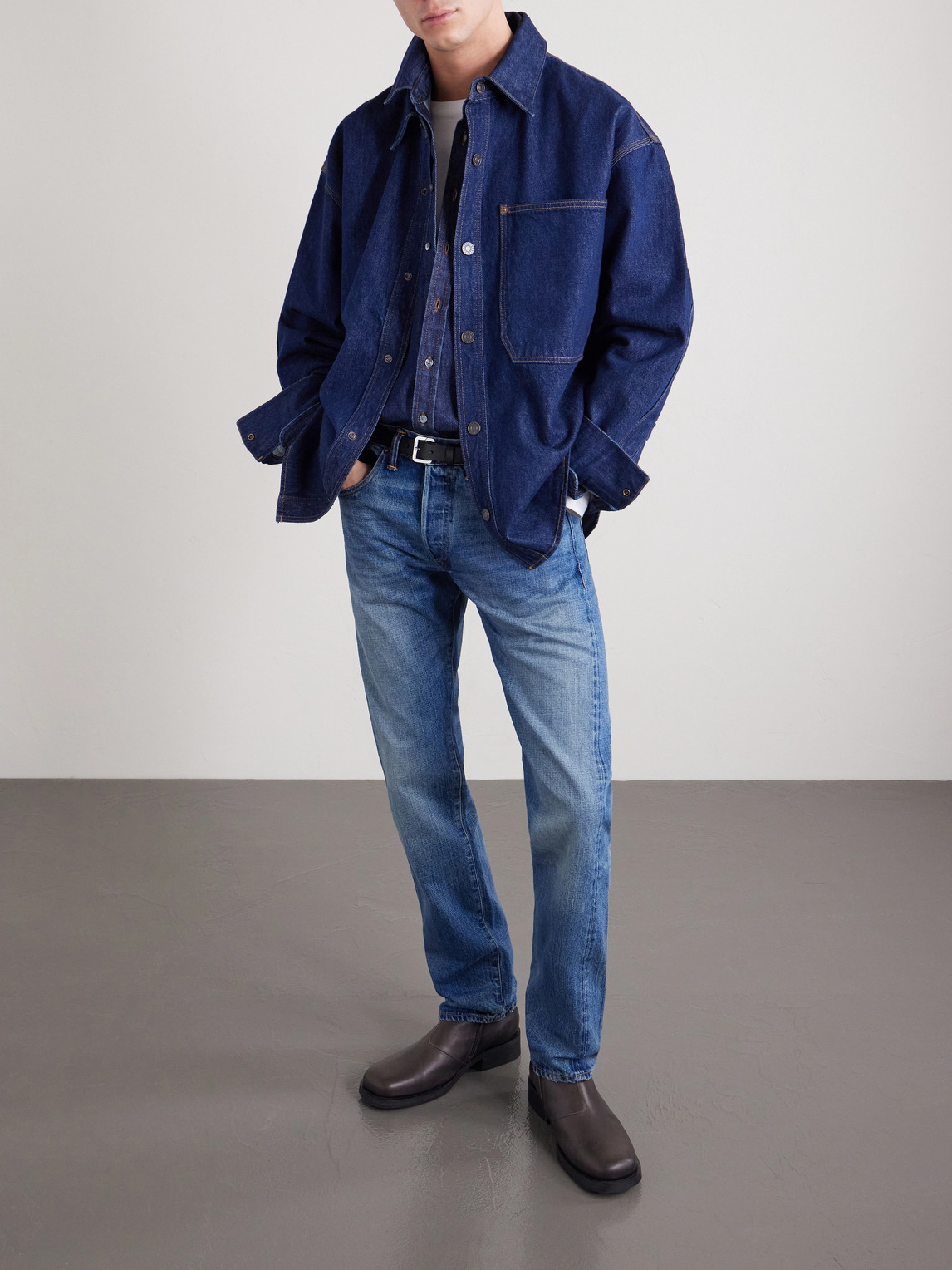 Fit Selvedge Denim Jeans Slim