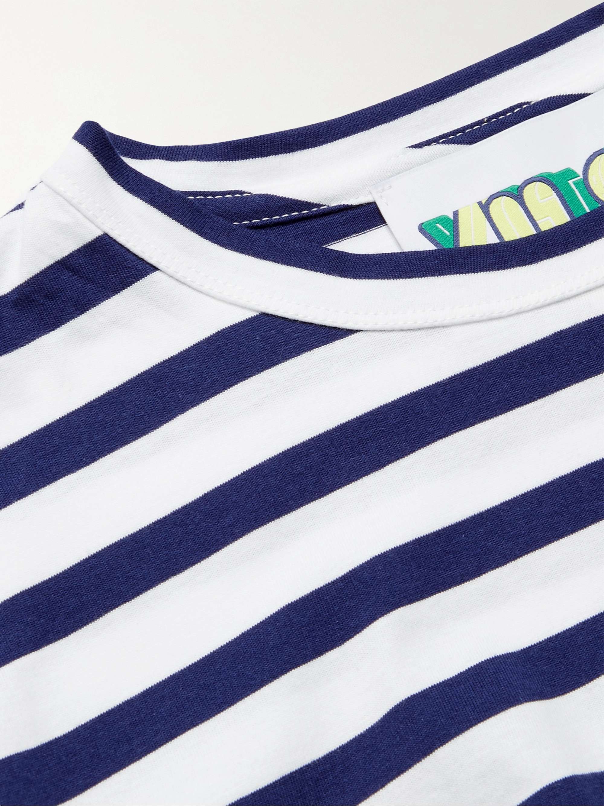 YMC Wild Ones Striped Organic Cotton-Jersey T-Shirt