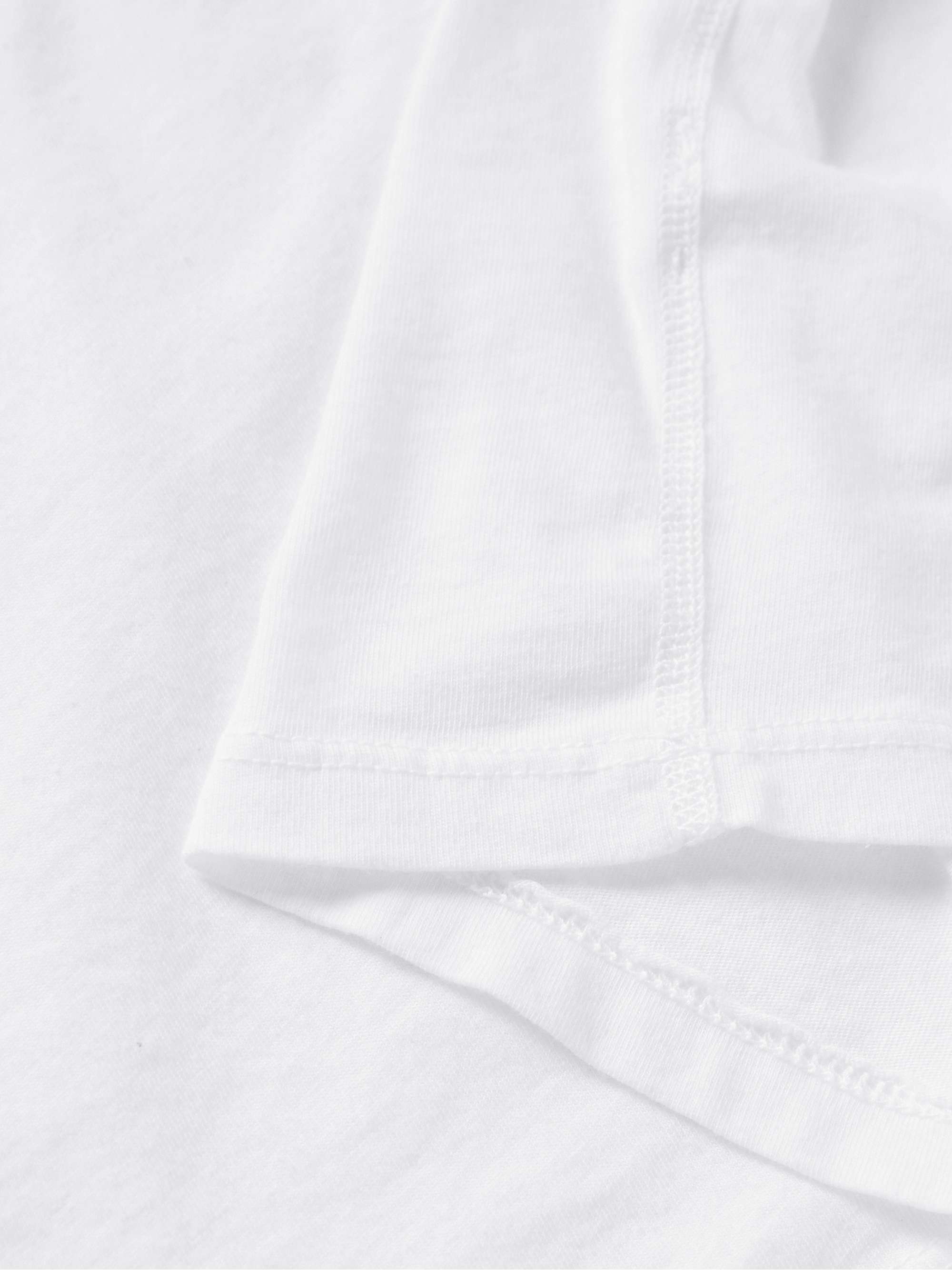SAVE KHAKI UNITED Supima Cotton-Jersey Henley T-Shirt