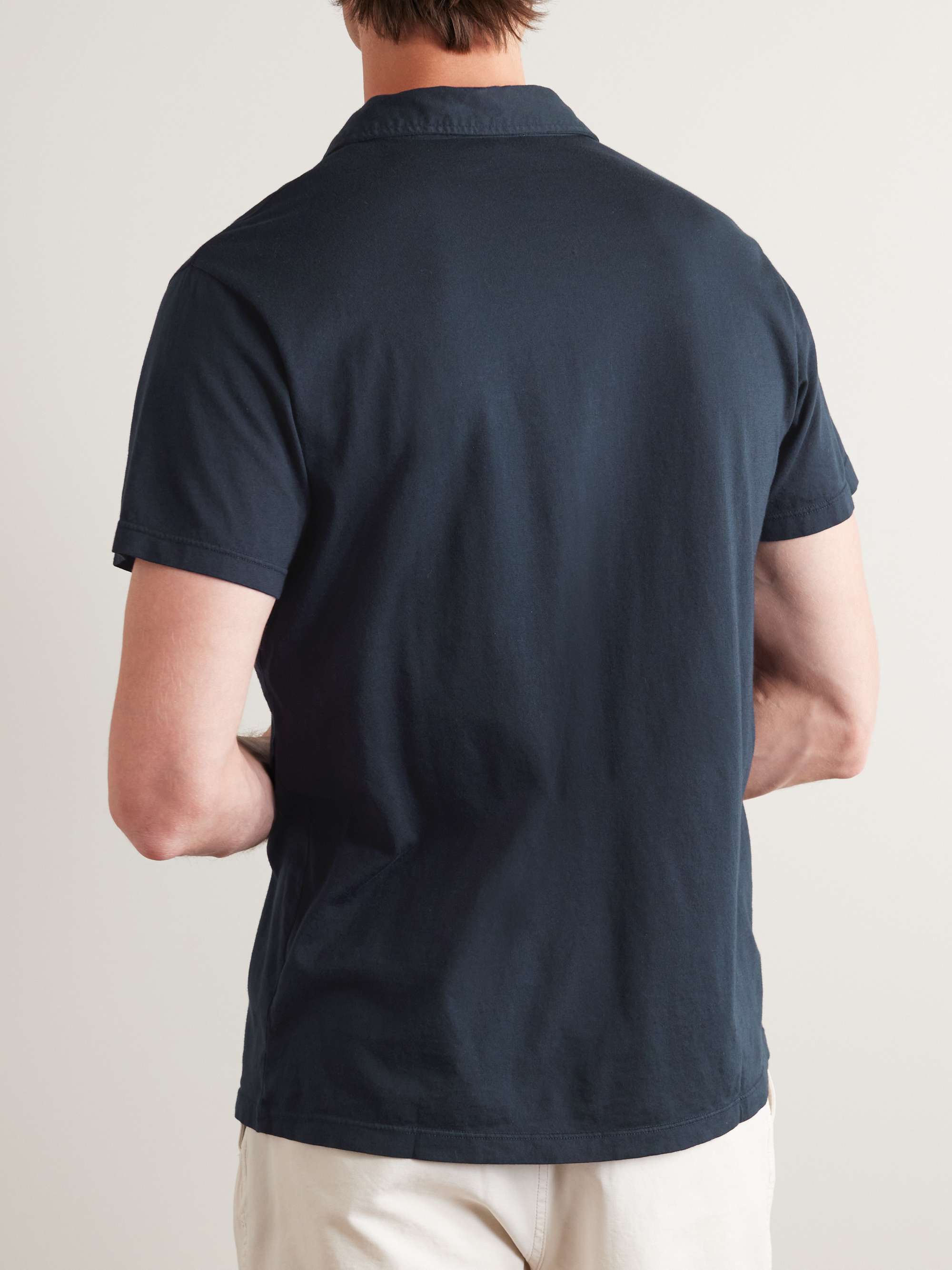 SAVE KHAKI UNITED Supima Cotton-Jersey Polo Shirt