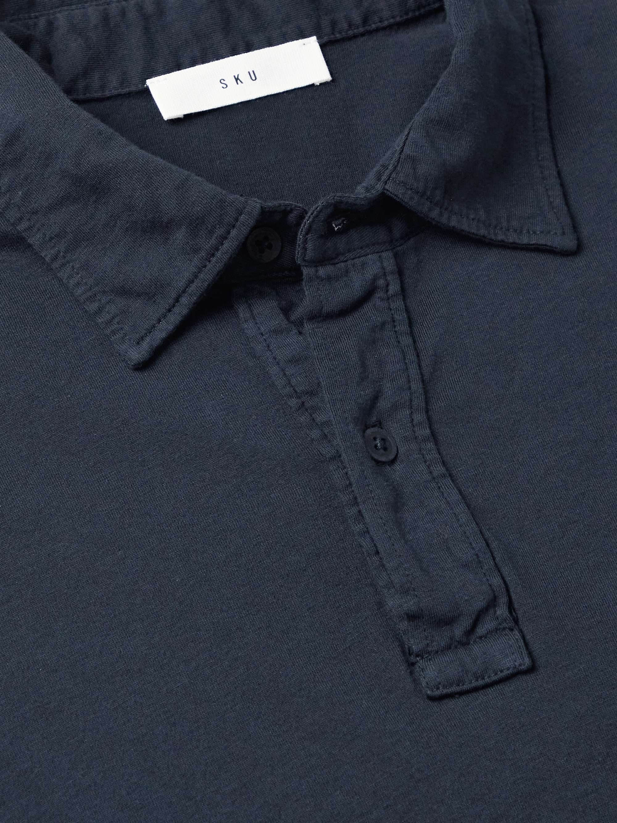 SAVE KHAKI UNITED Supima Cotton-Jersey Polo Shirt