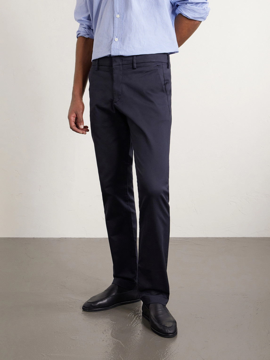 Theo Stretch Organic Cotton-Twill Chinos
