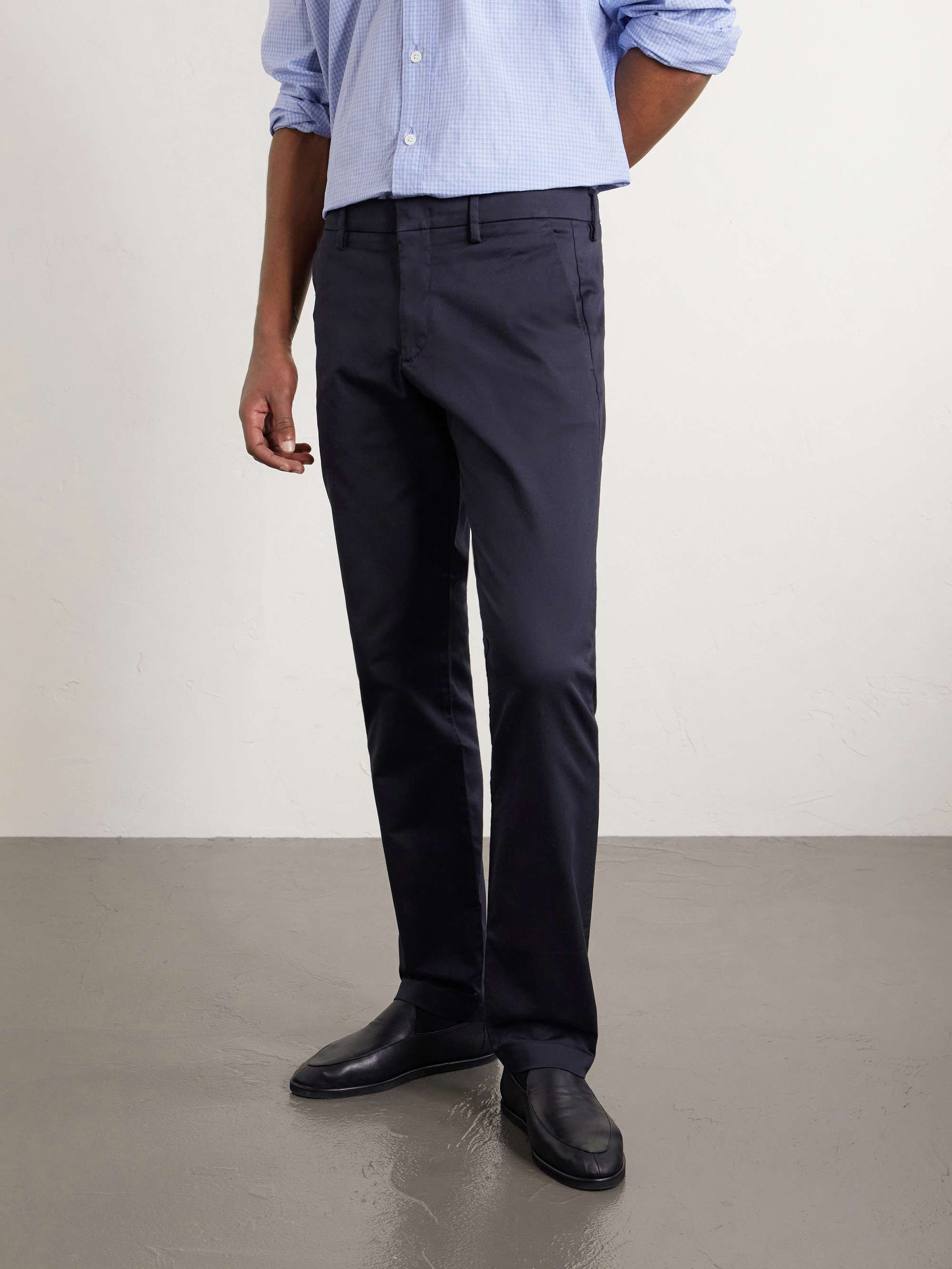 NN07 Theo Stretch Organic Cotton-Twill Chinos