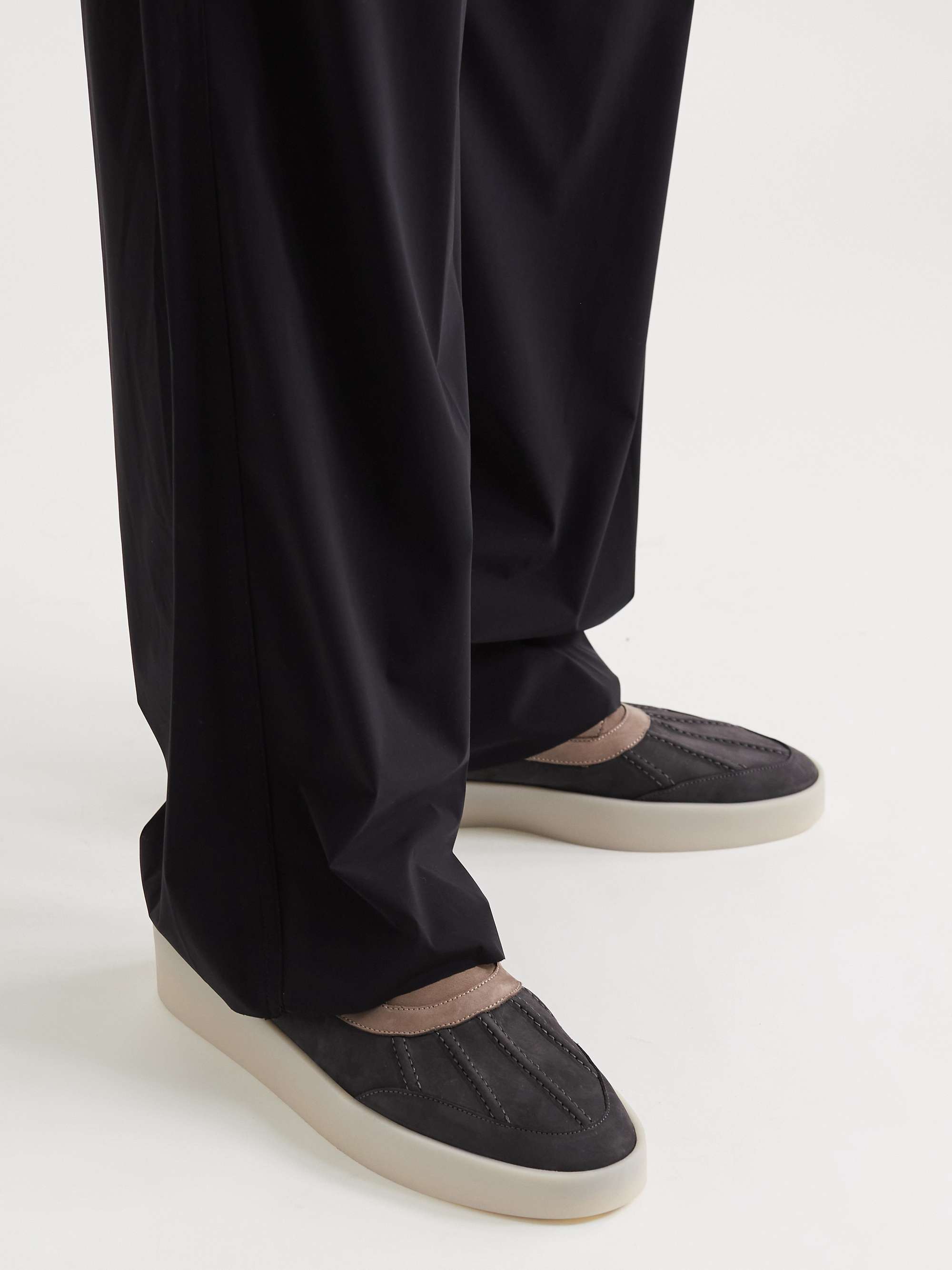 FEAR OF GOD Panelled Nubuck Duck Boots