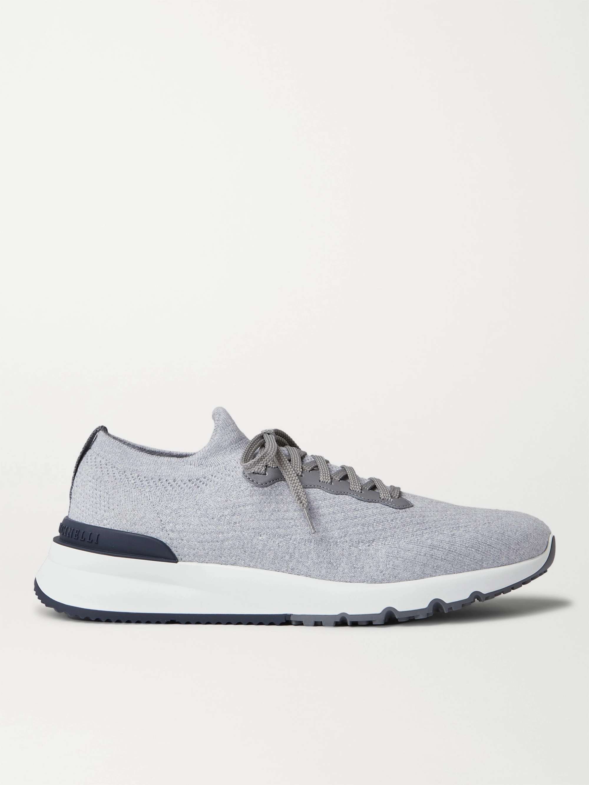 KNIT SNEAKERS - Gray