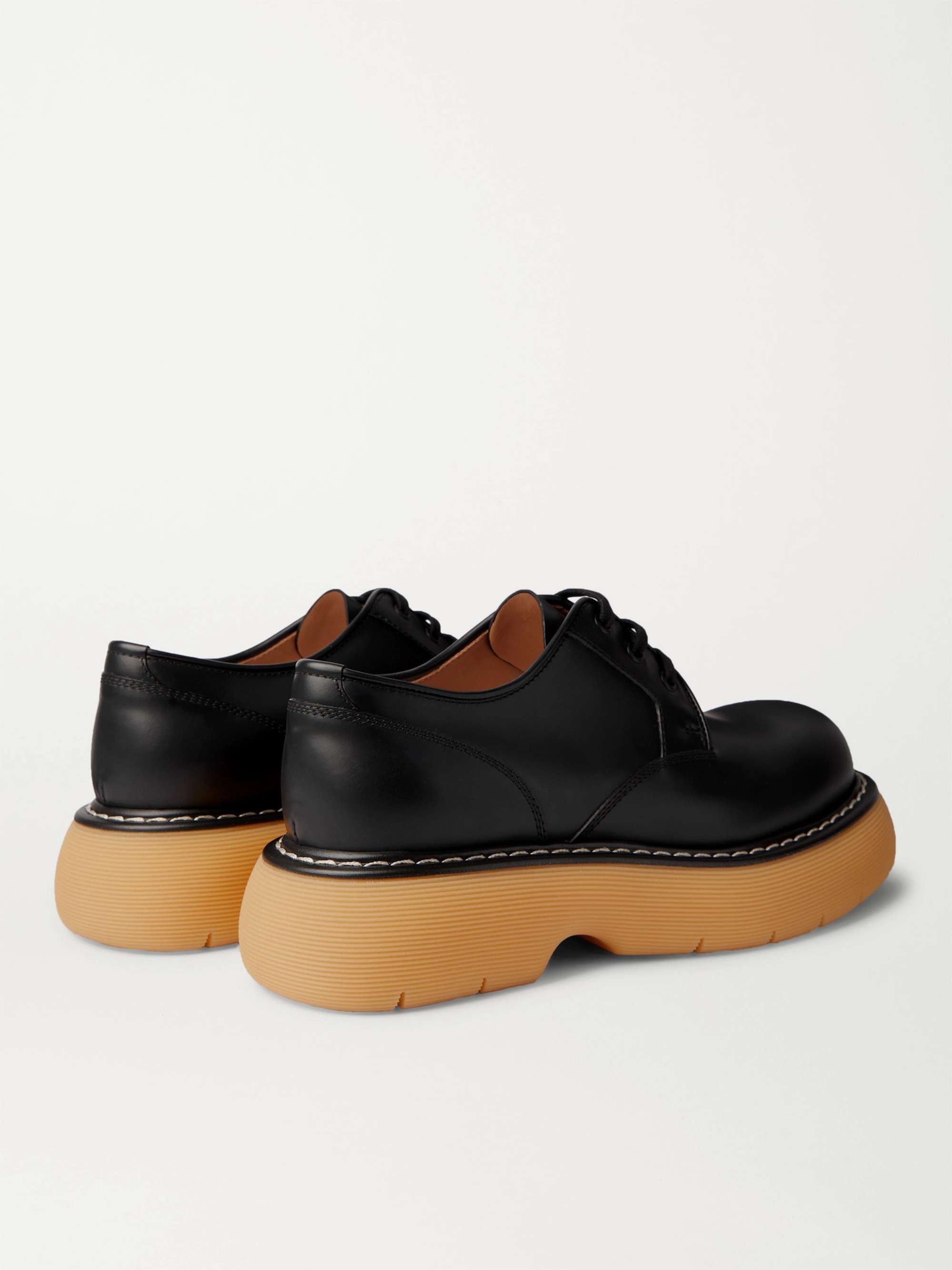 BOTTEGA VENETA The Bounce Leather Derby Shoes