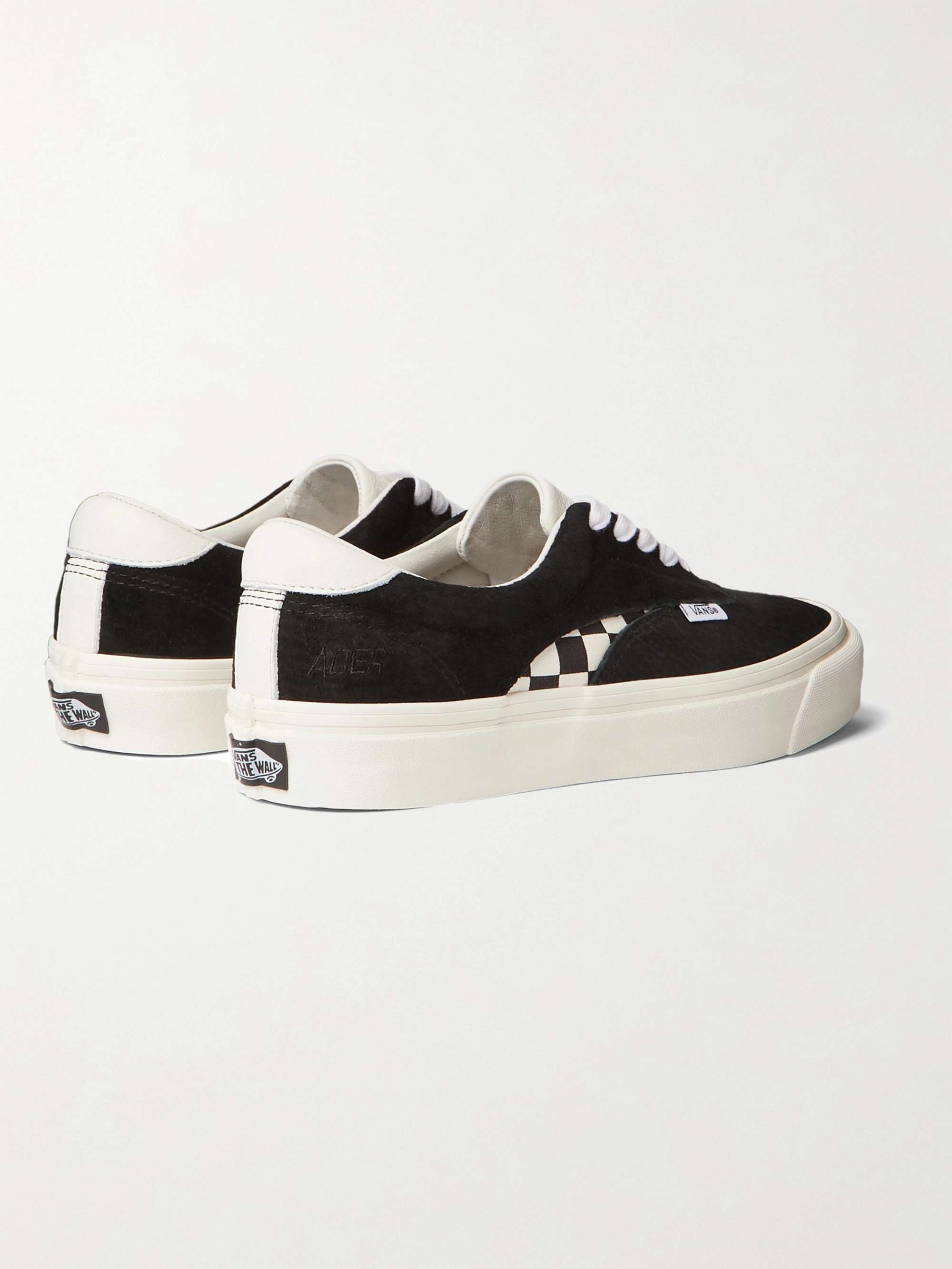 VANS Staple UA Acer NI SP Leather and Canvas-Trimmed Suede Sneakers