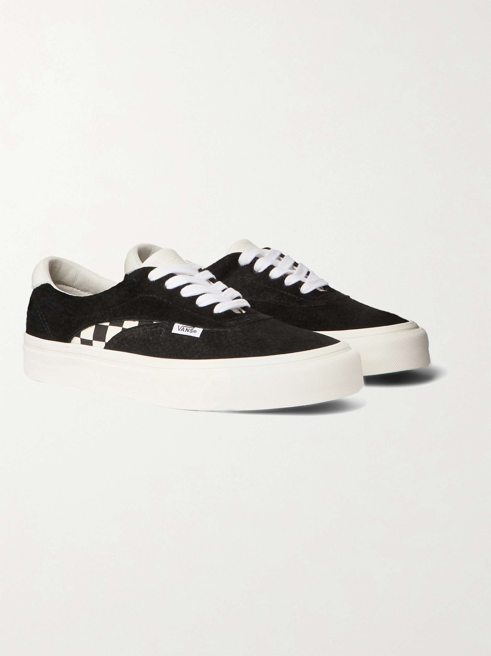 VANS Staple UA Acer NI SP Leather and Canvas-Trimmed Suede Sneakers
