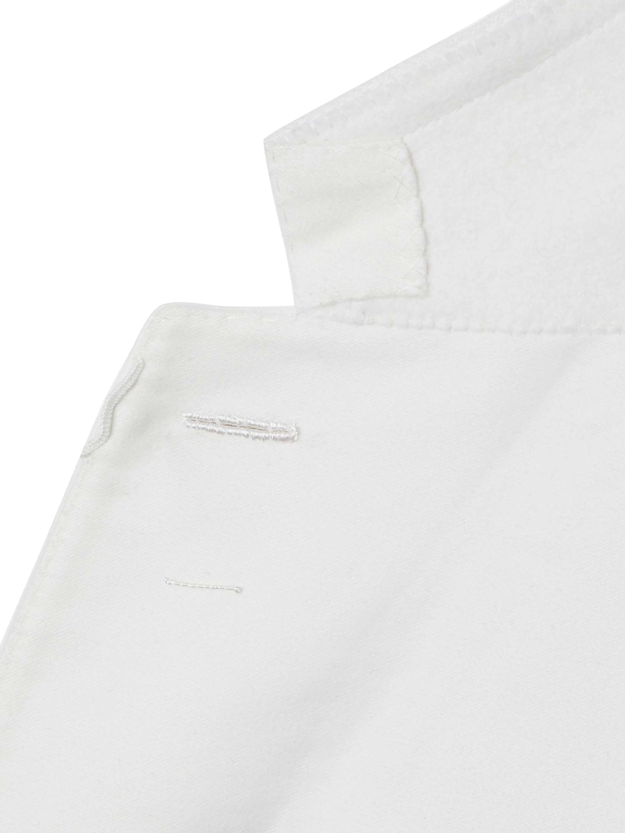 ALDOMARIACAMILLO Cotton-Moleskin Suit Jacket