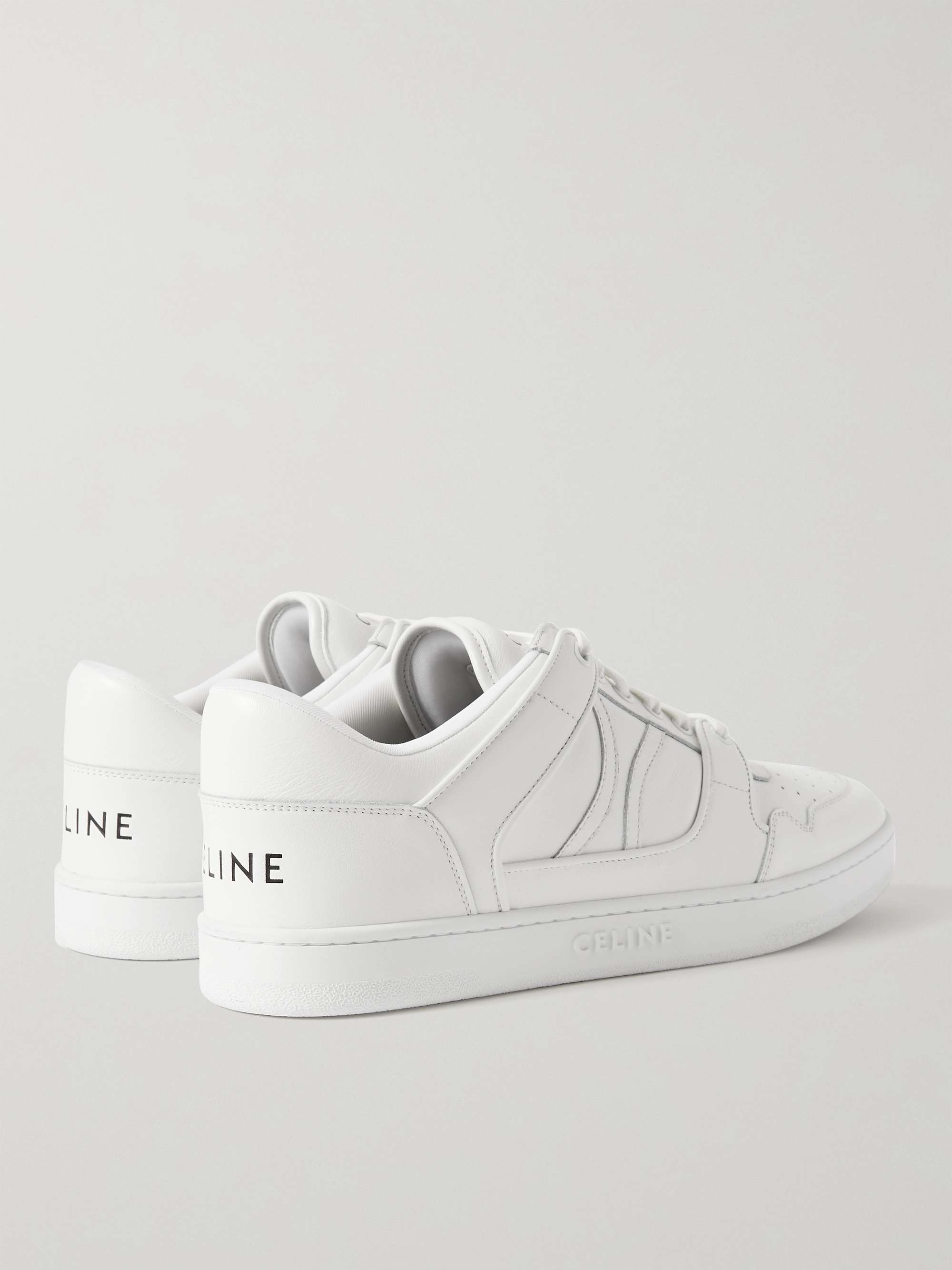 CELINE HOMME Perforated Leather Sneakers