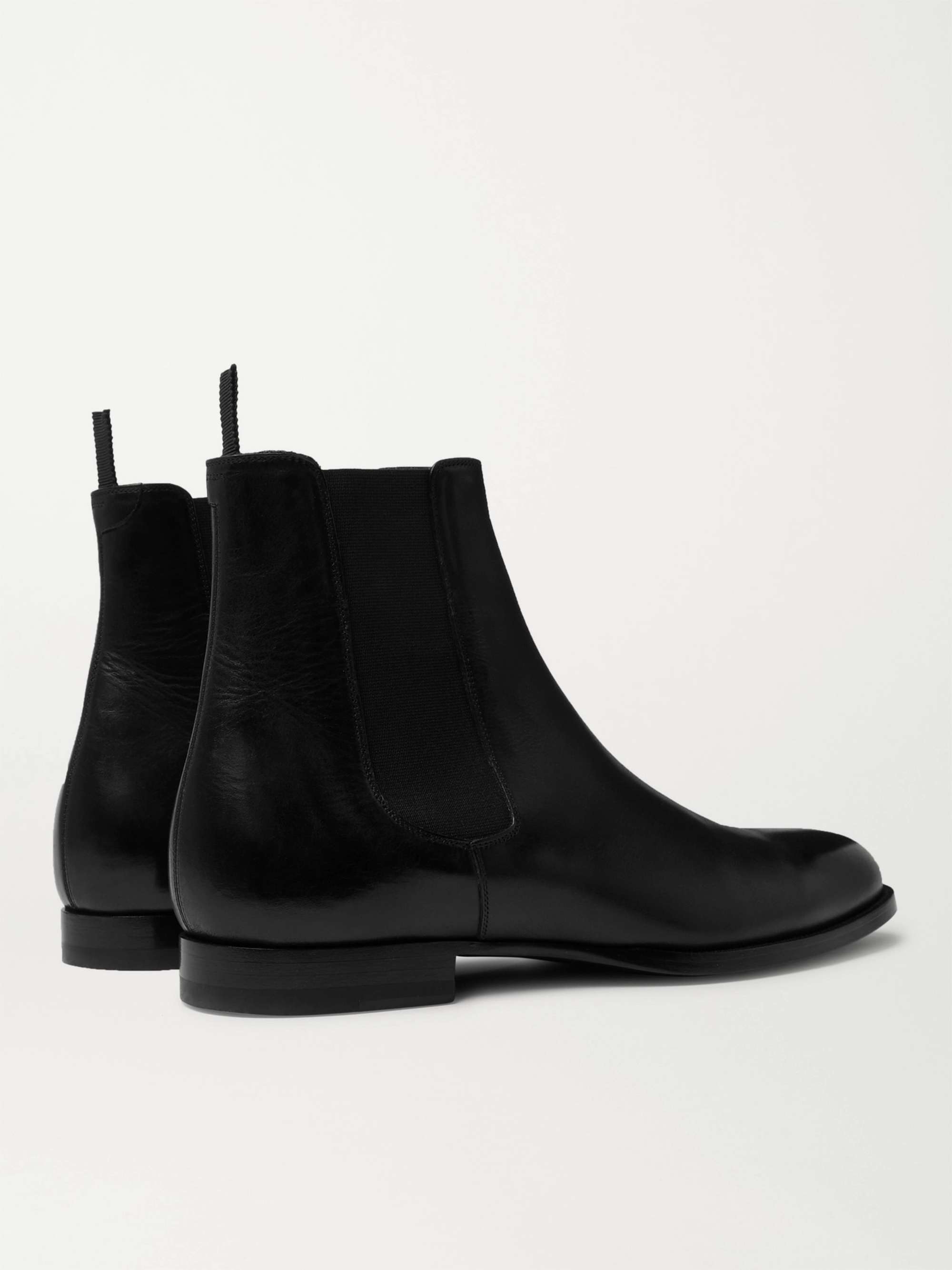 CELINE HOMME Leather Chelsea Boots for Men | MR PORTER