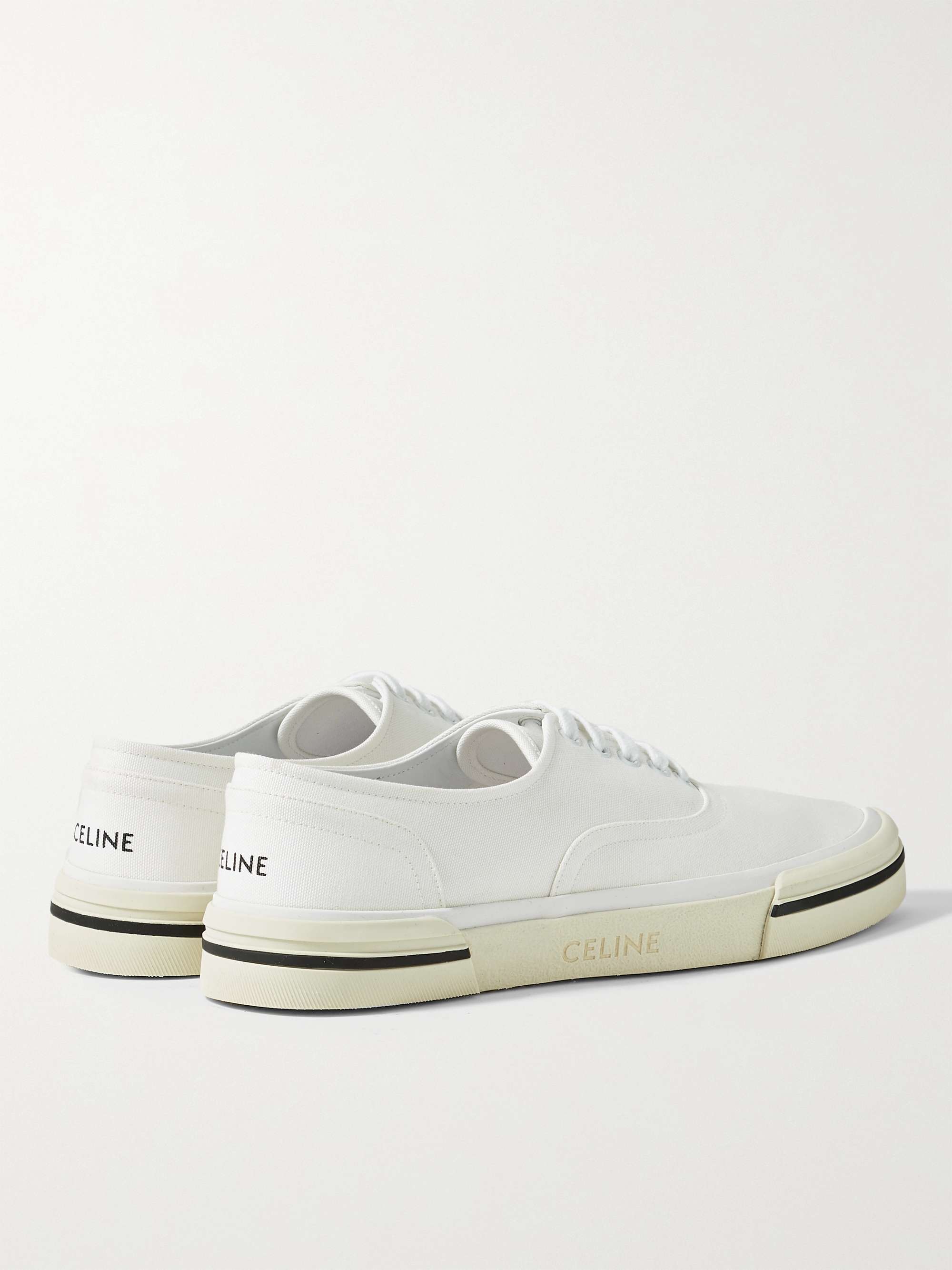 CELINE HOMME Elliot Canvas Sneakers