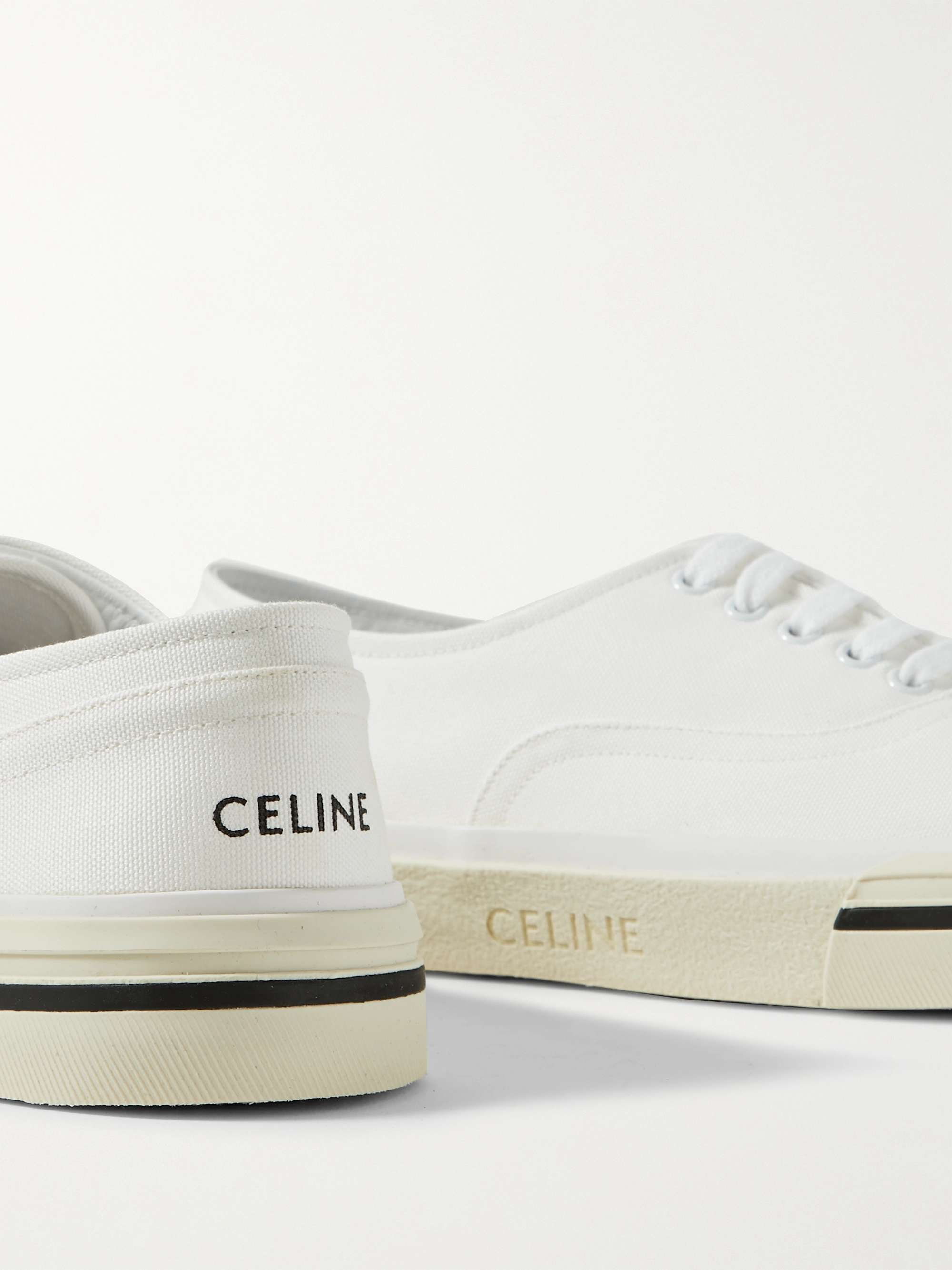CELINE HOMME Elliot Canvas Sneakers