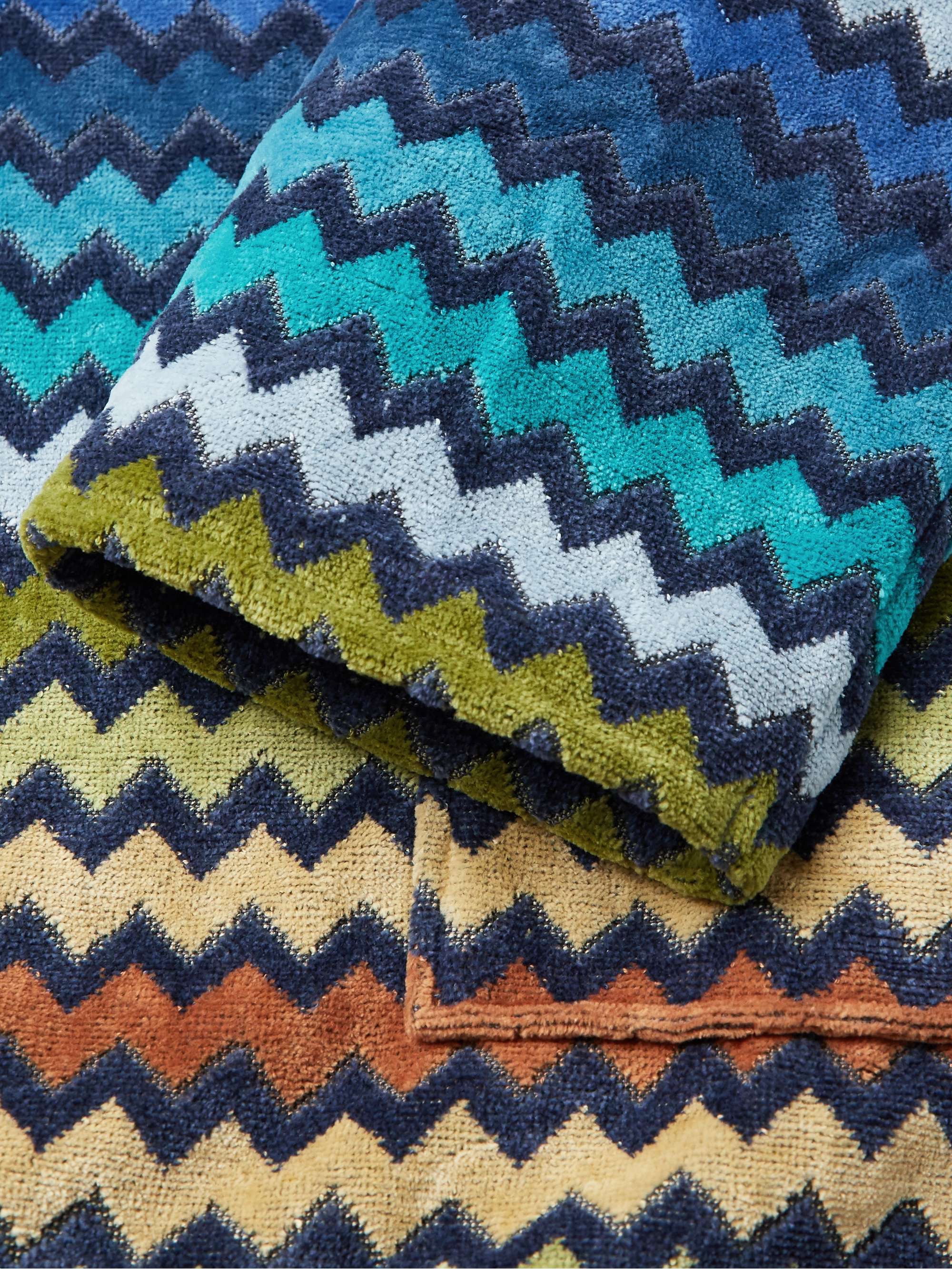 MISSONI HOME Warner Cotton-Terry Hooded Robe