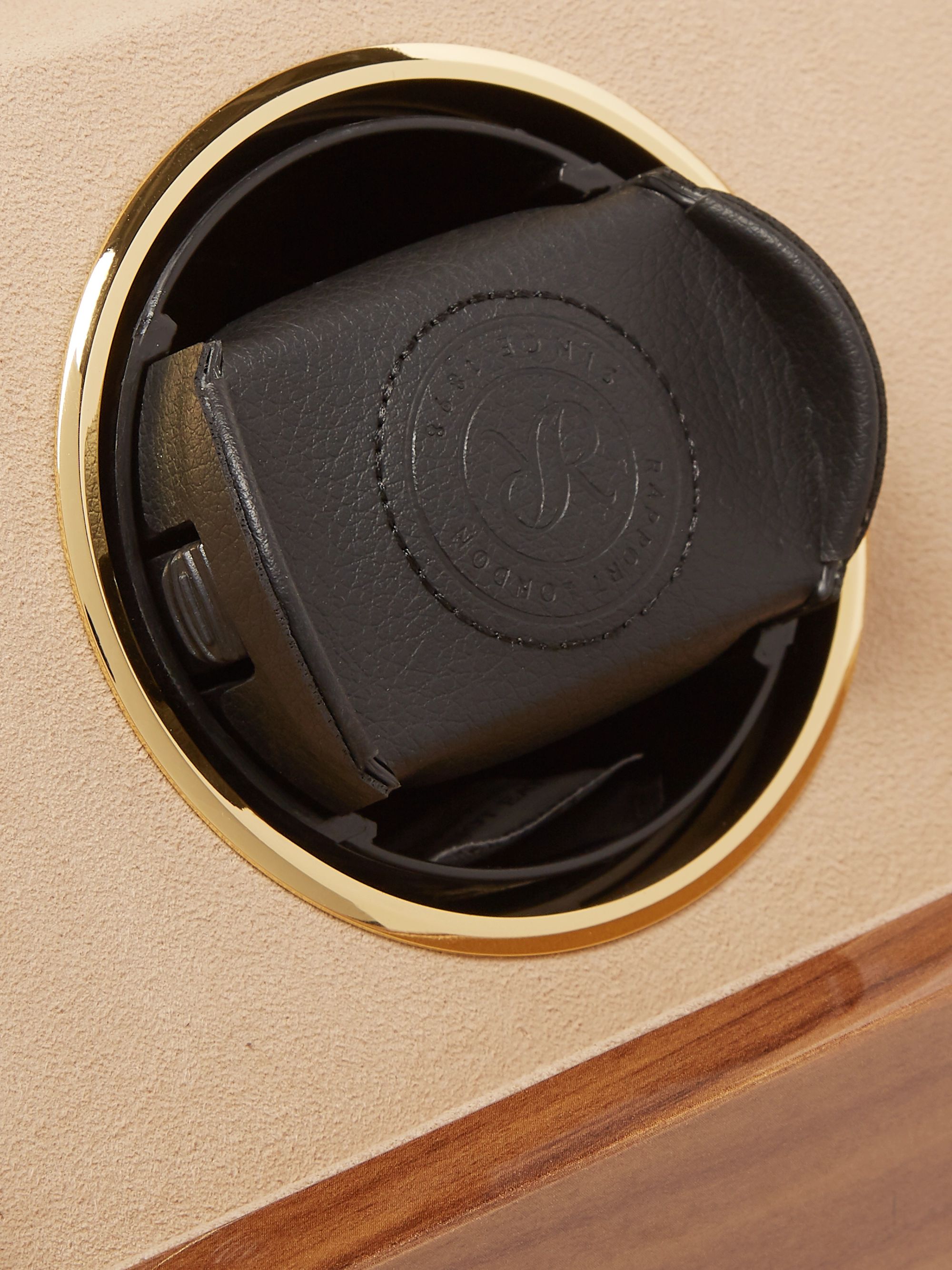 RAPPORT LONDON Perpetua III Lacquered Walnut Watch Winder