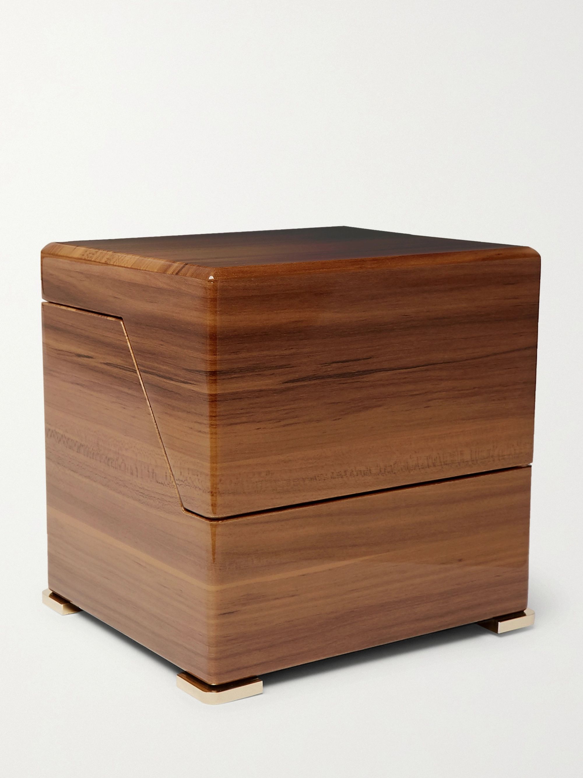 RAPPORT LONDON Perpetua III Lacquered Walnut Watch Winder