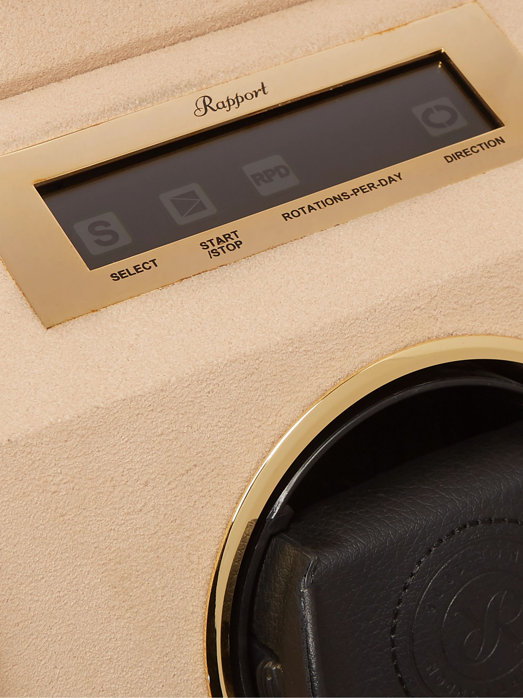 RAPPORT LONDON Perpetua III Lacquered Walnut Watch Winder