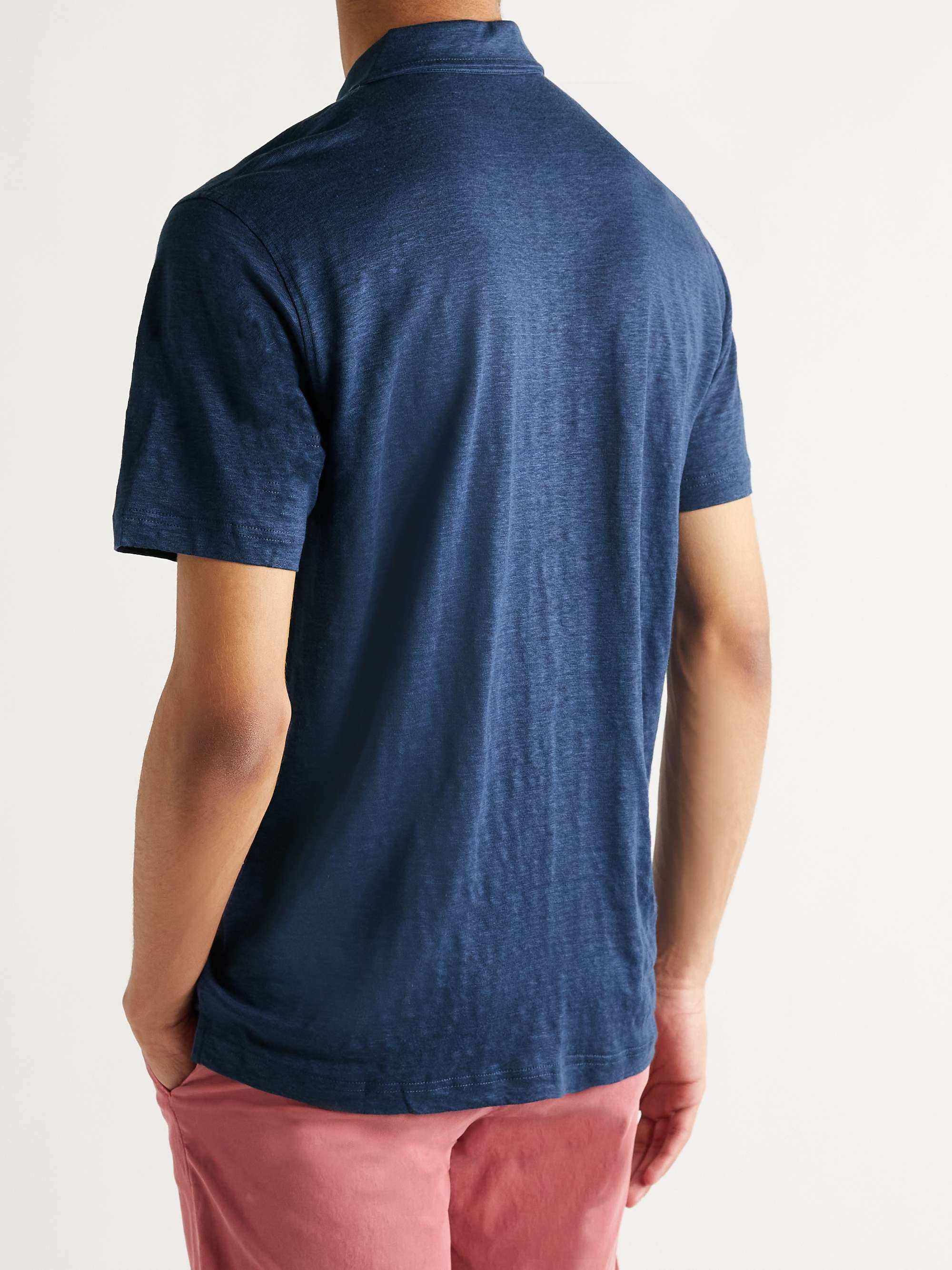 PETER MILLAR Starboard Slub Linen Shirt
