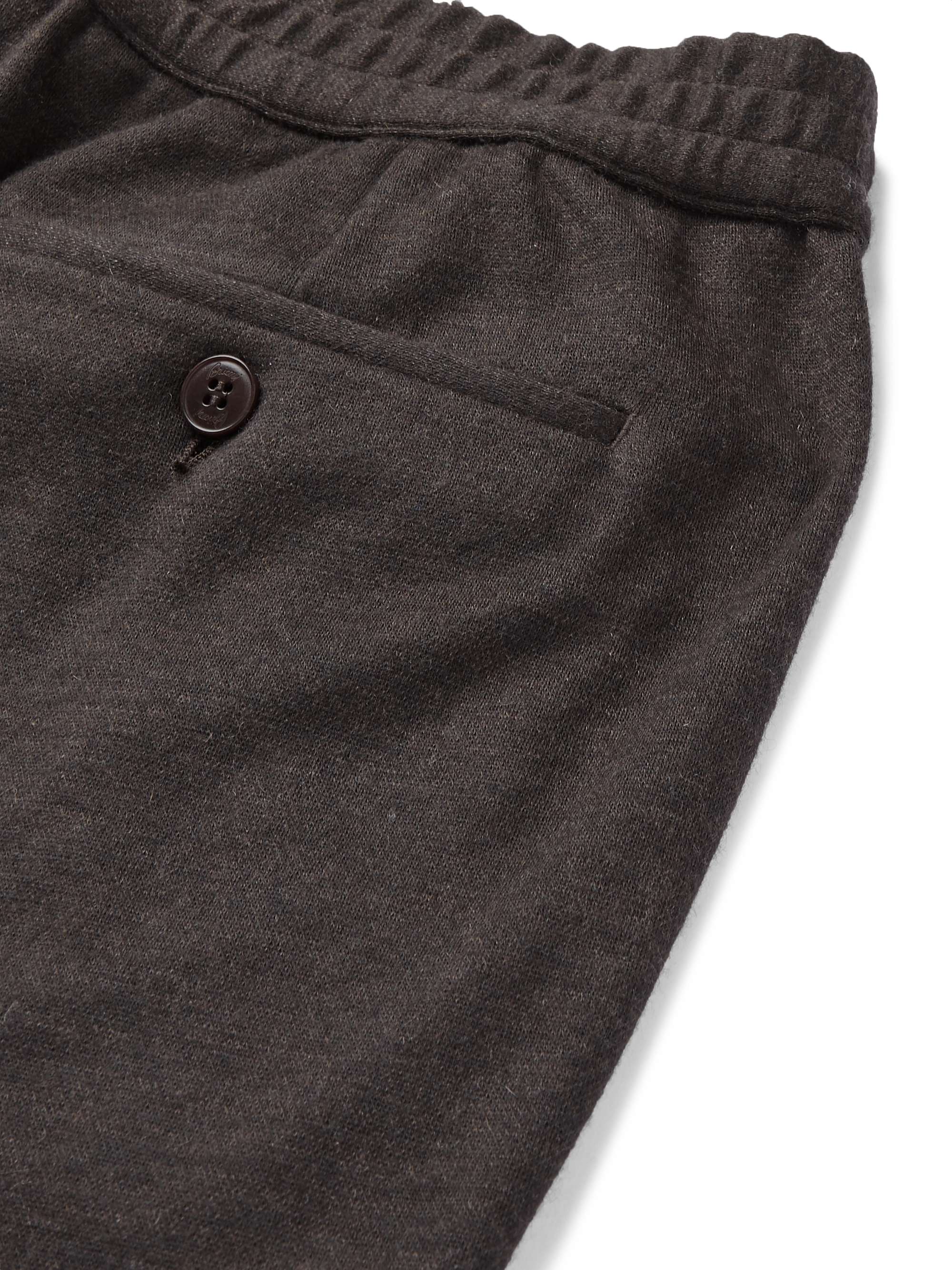BRIONI Virgin Wool and Cashmere-Blend Suit Trousers