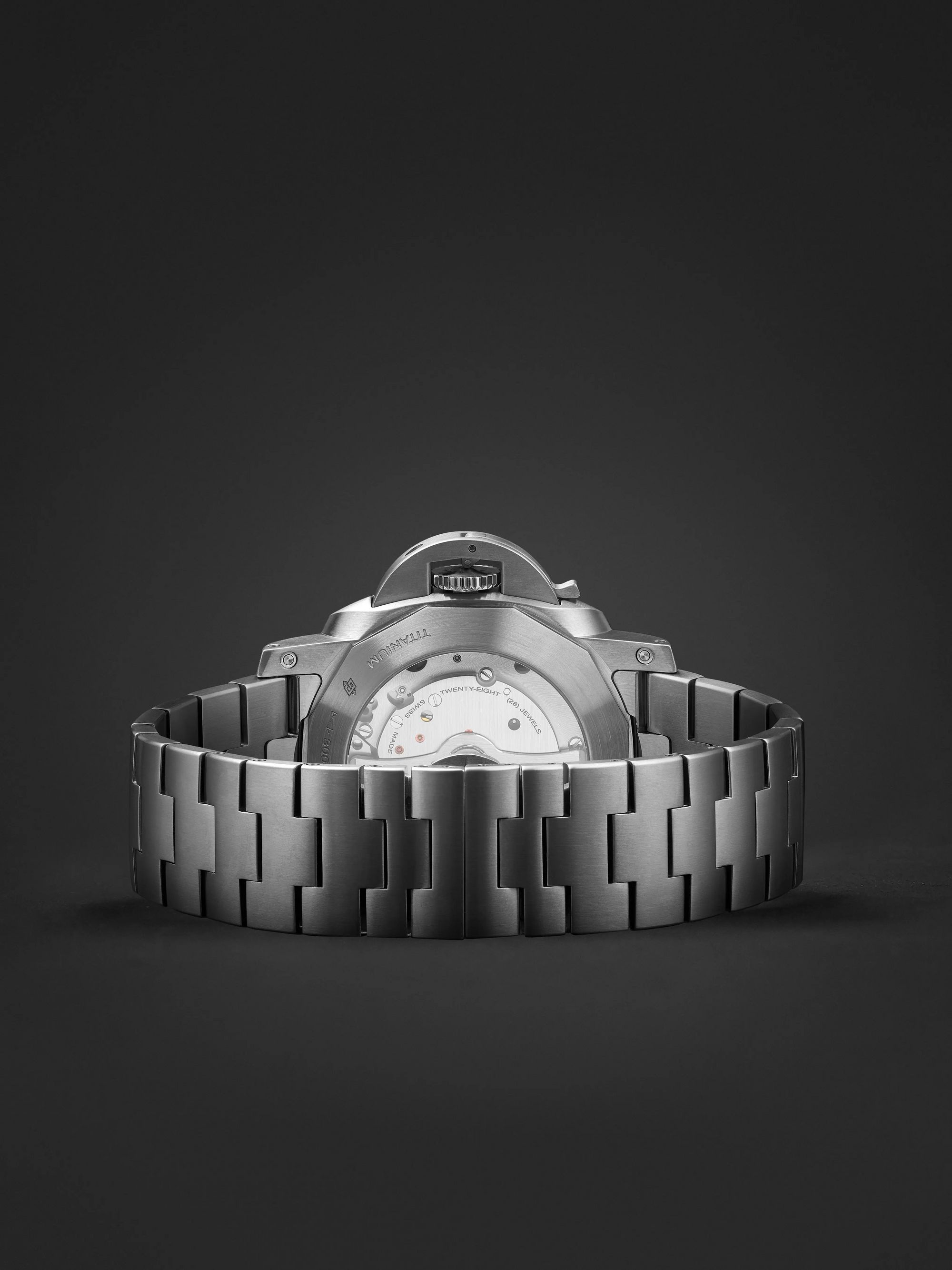 PANERAI Luminor 1950 Marina 44mm Automatic Titanium Watch, Ref. No. PAM00352