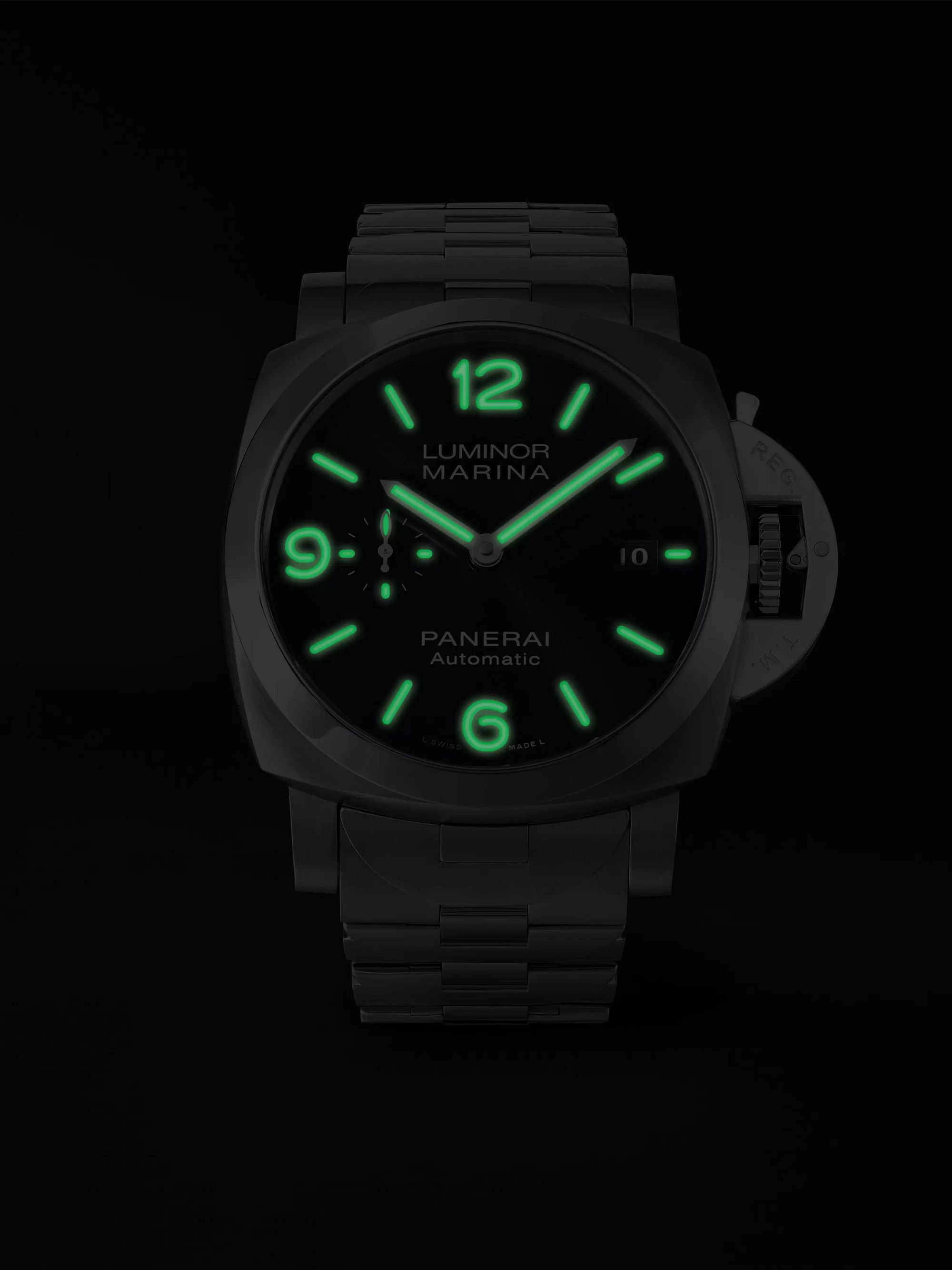 PANERAI Luminor Marina Specchio Blu Automatic 44mm Stainless Steel Watch, Ref. No. PAM01316