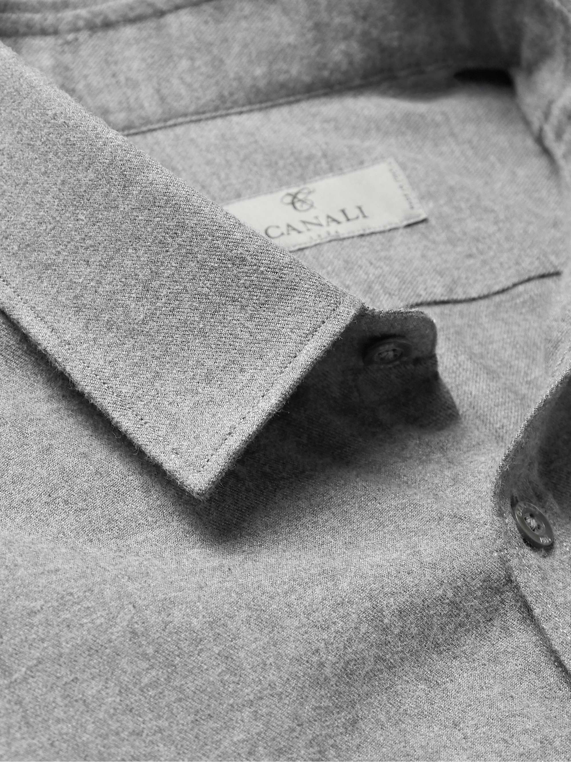 CANALI Cotton-Flannel Shirt