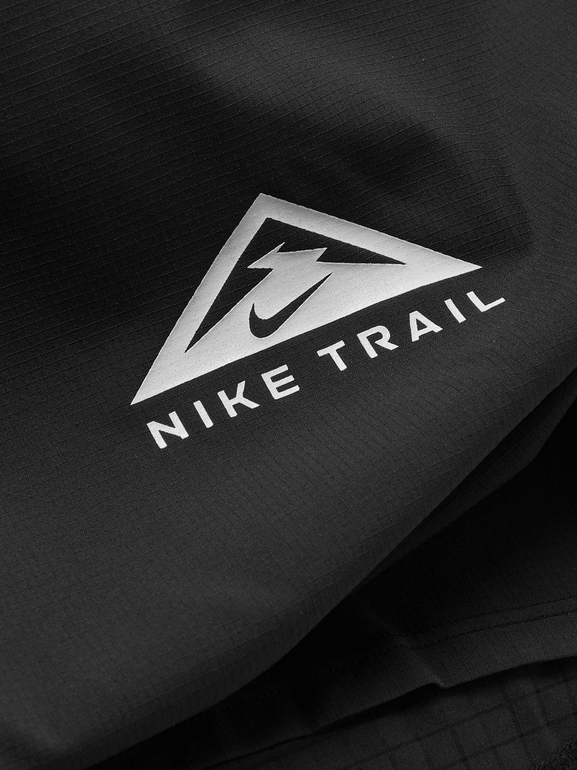 NIKE RUNNING Rise 365 Logo-Print Dri-FIT Ripstop T-Shirt