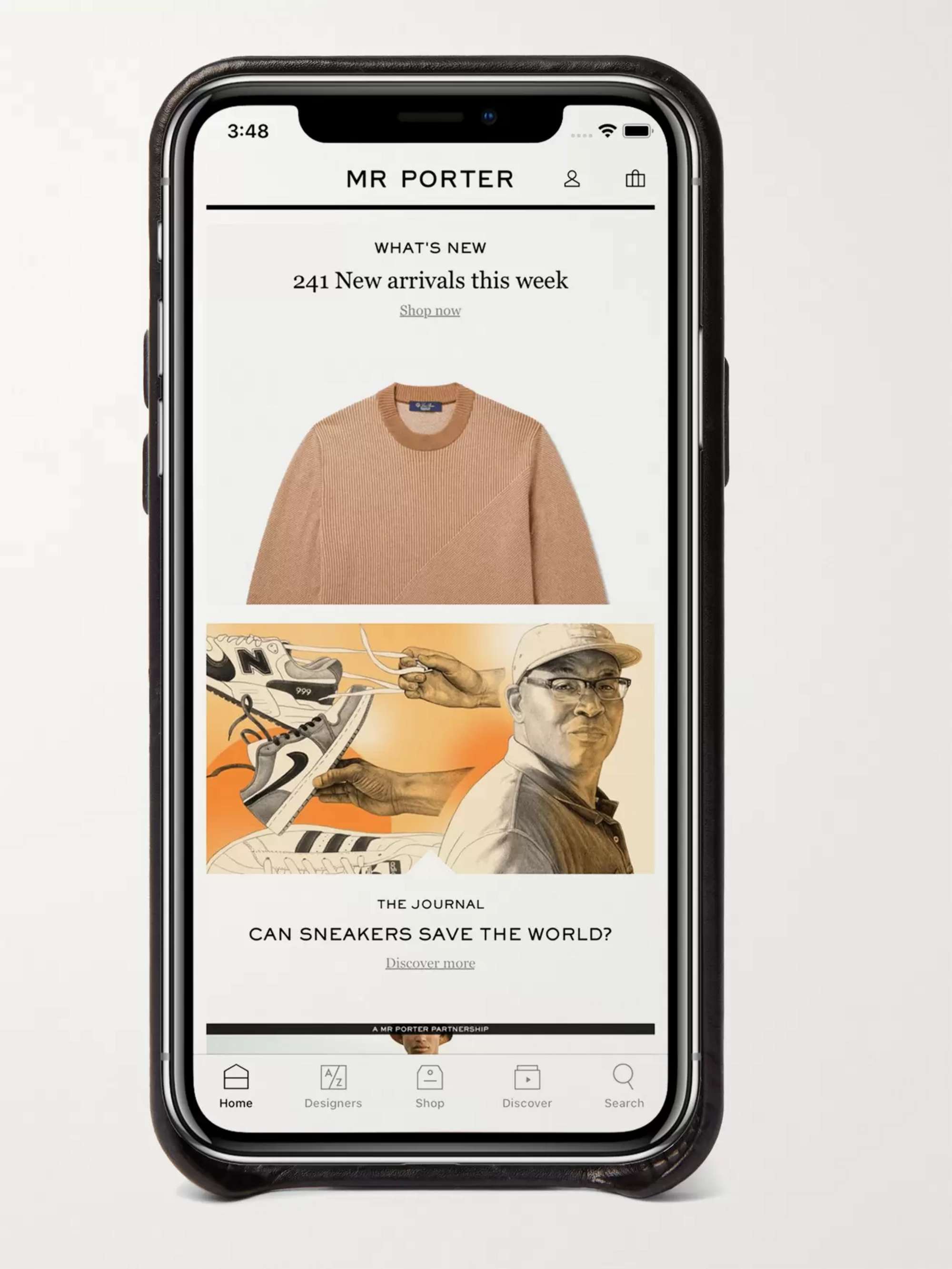 BERLUTI Scritto Venezia Leather iPhone 12 Case
