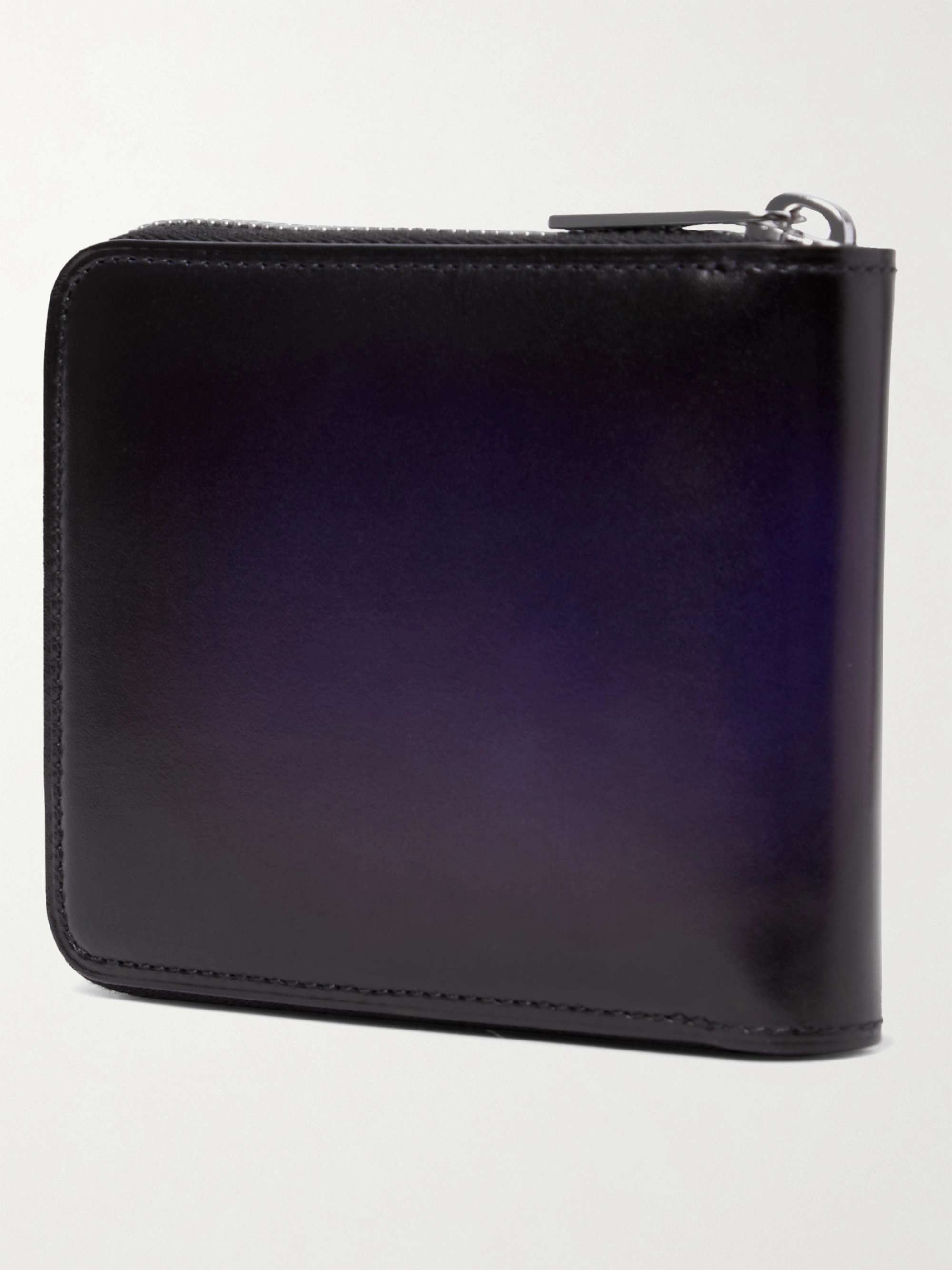 BERLUTI Scritto Venezia Leather Zip-Around Wallet