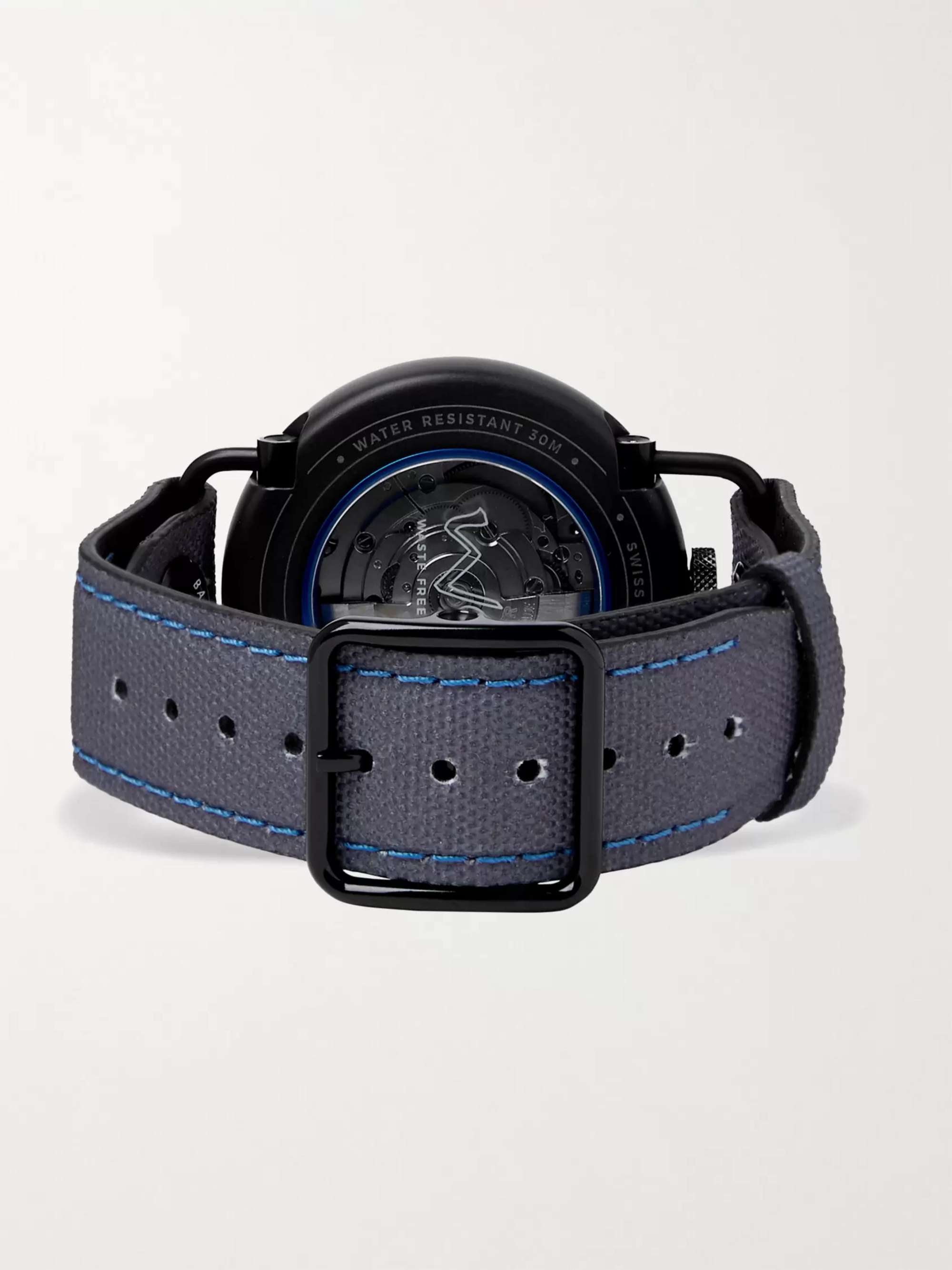 BAUME Ocean Limited Edition Automatic 42mm Plastic, Aluminium and SEAQUAL Canvas Watch, Ref. No. 10587