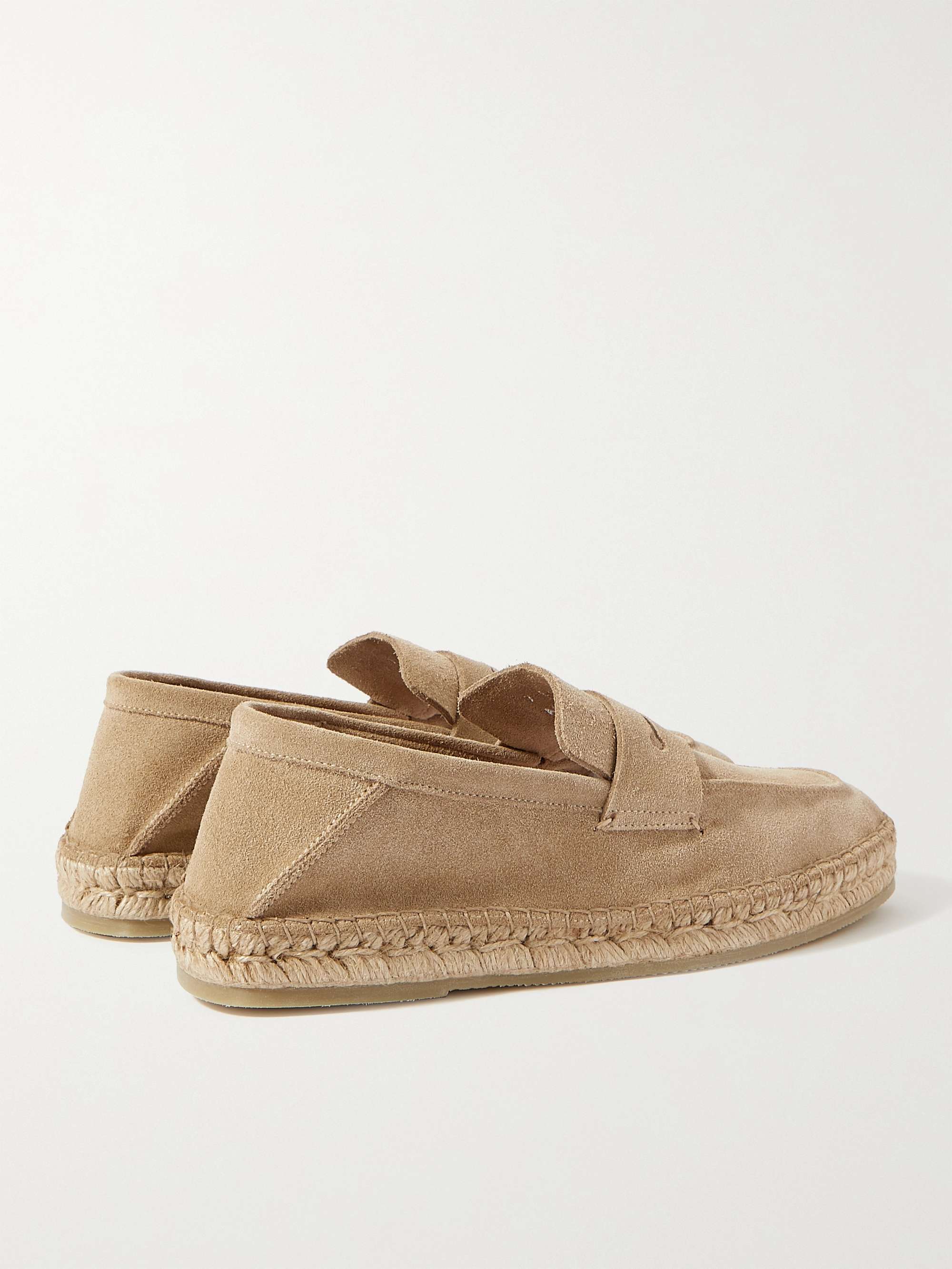 ZEGNA Valencia Suede Espadrilles