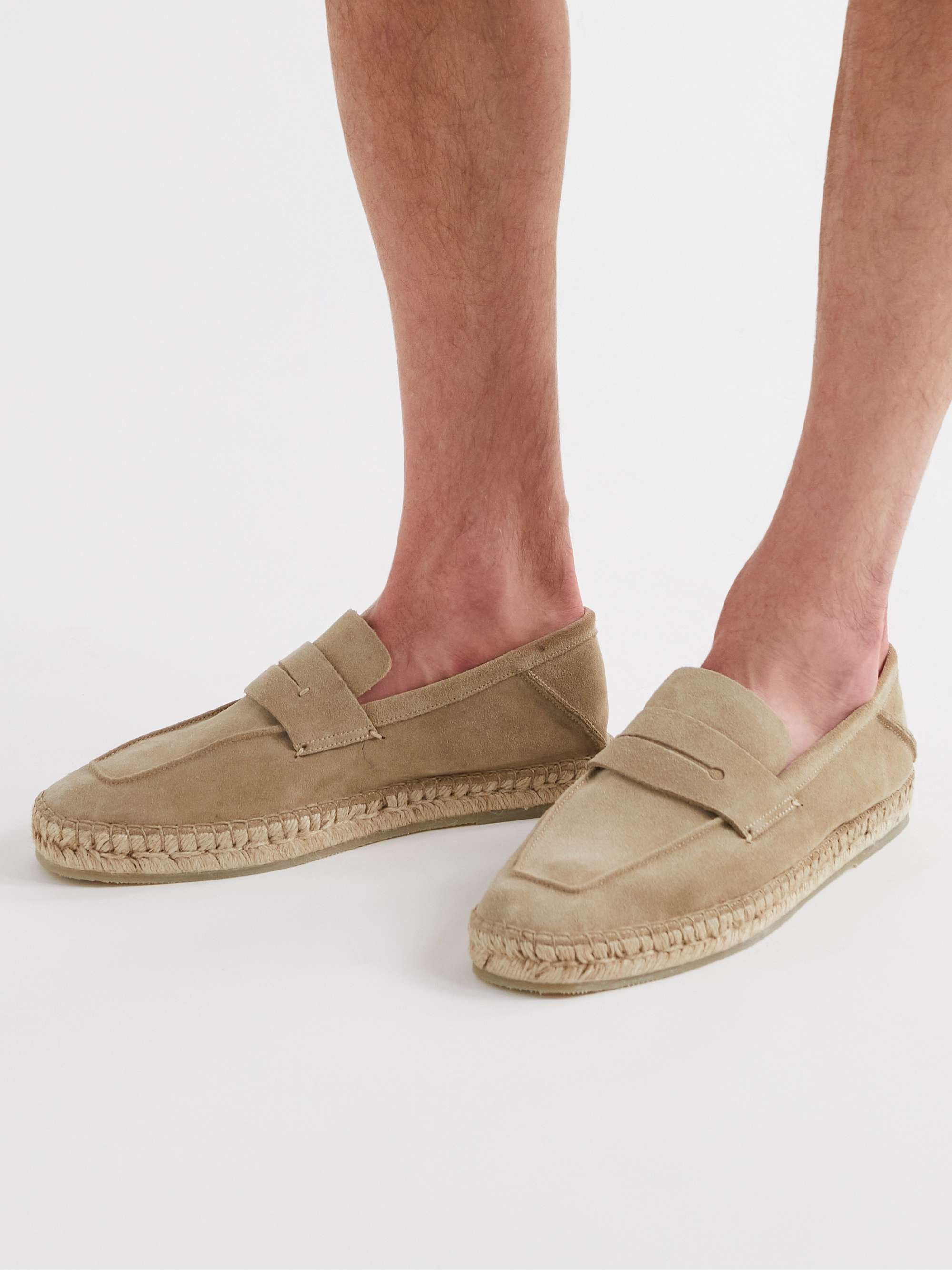 ZEGNA Valencia Suede Espadrilles