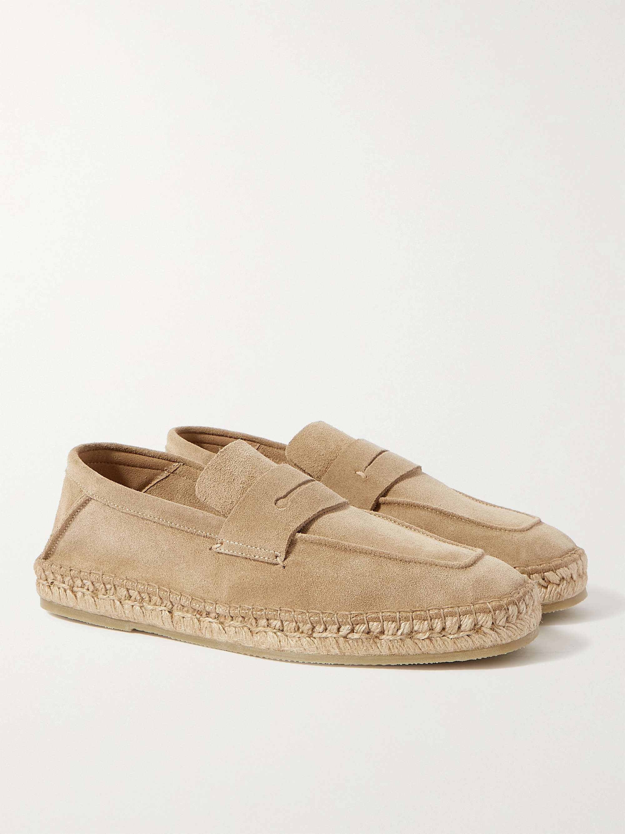 ZEGNA Valencia Suede Espadrilles