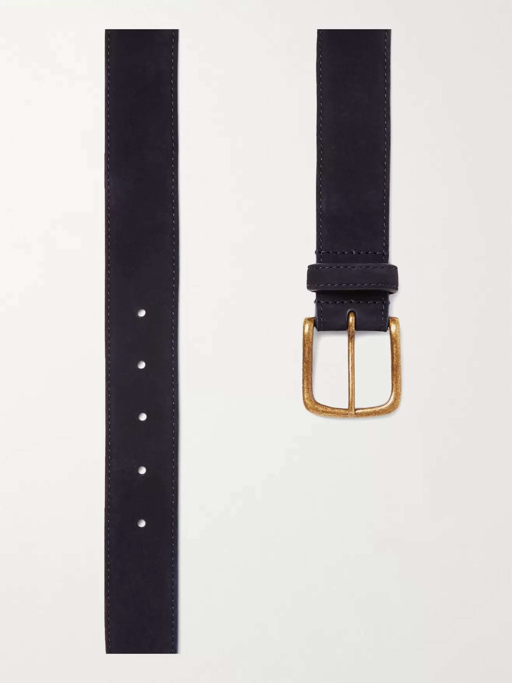 ANDERSON & SHEPPARD 3.5cm Suede Belt