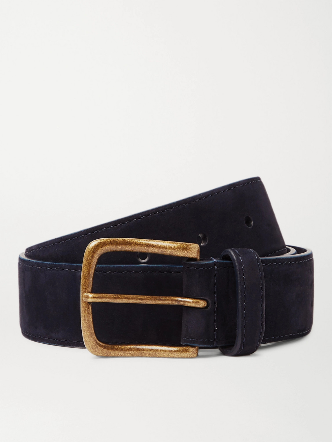 3.5cm Suede Belt