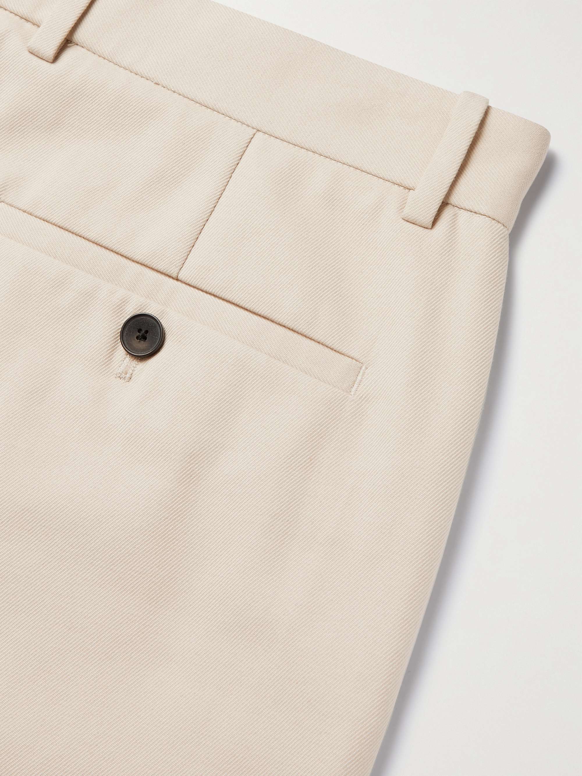 MR P. Cotton and Cashmere-Blend Shorts