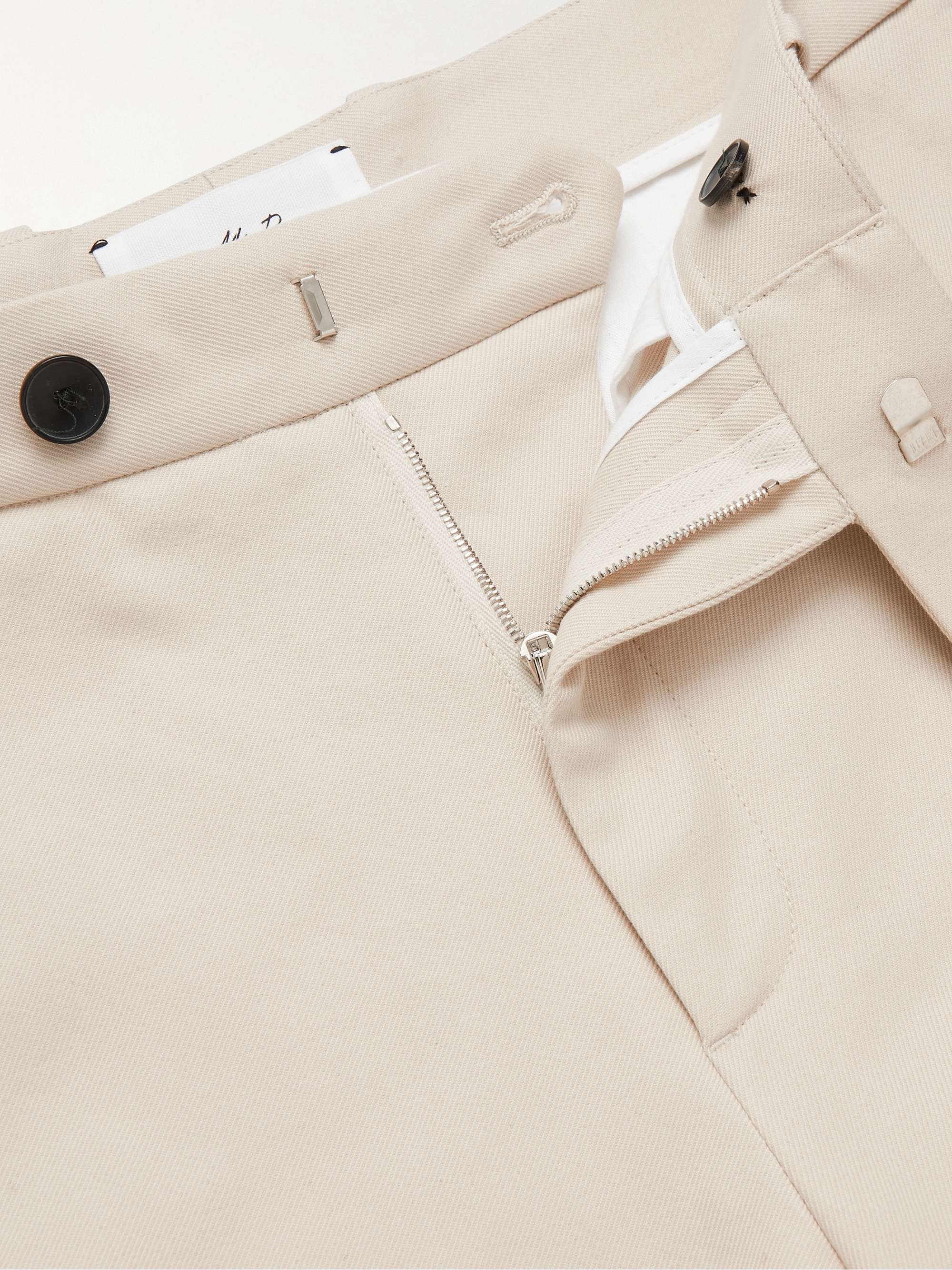 MR P. Cotton and Cashmere-Blend Shorts
