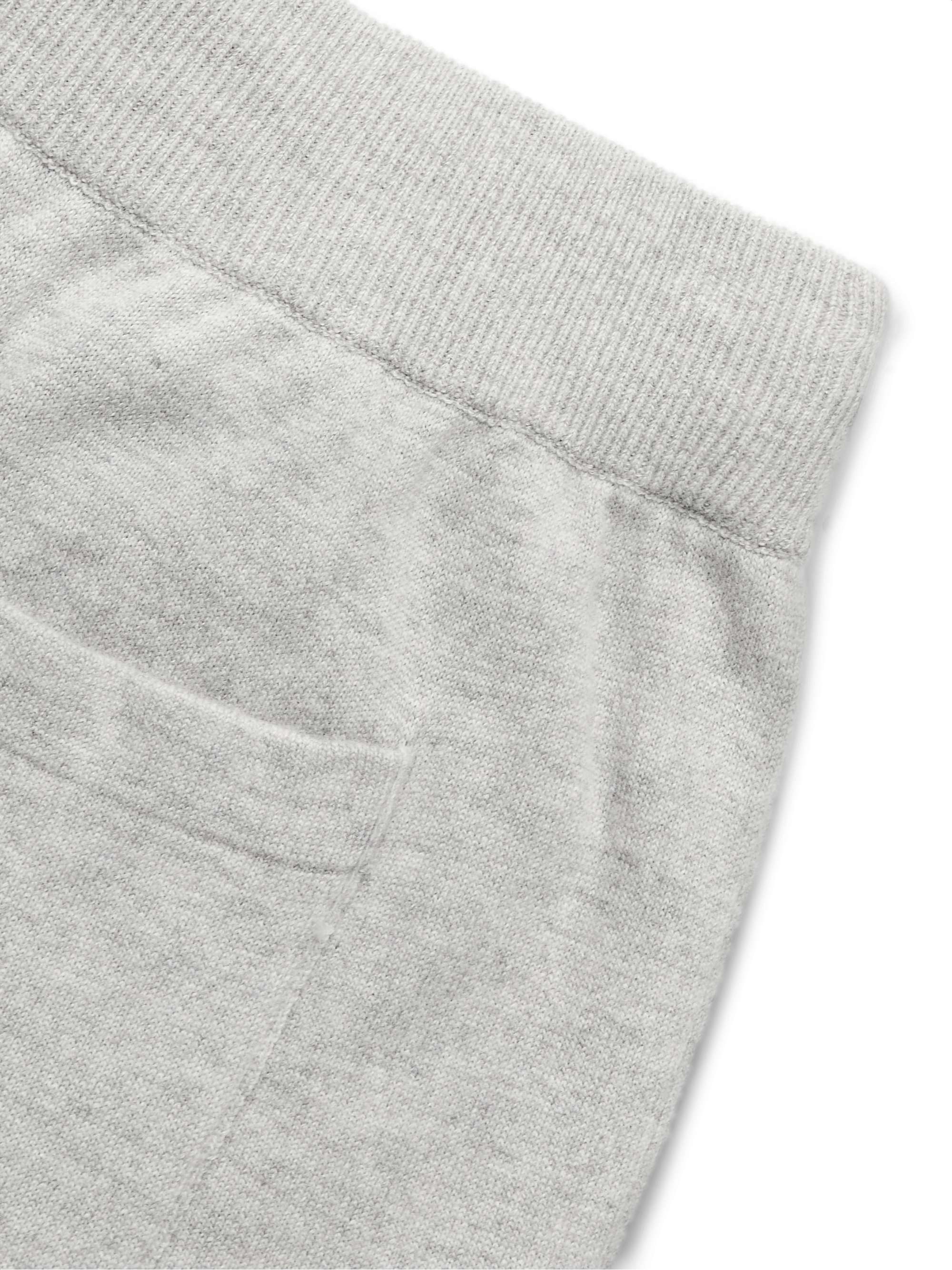MR P. Slim-Fit Melangé Wool and Cashmere-Blend Sweatpants