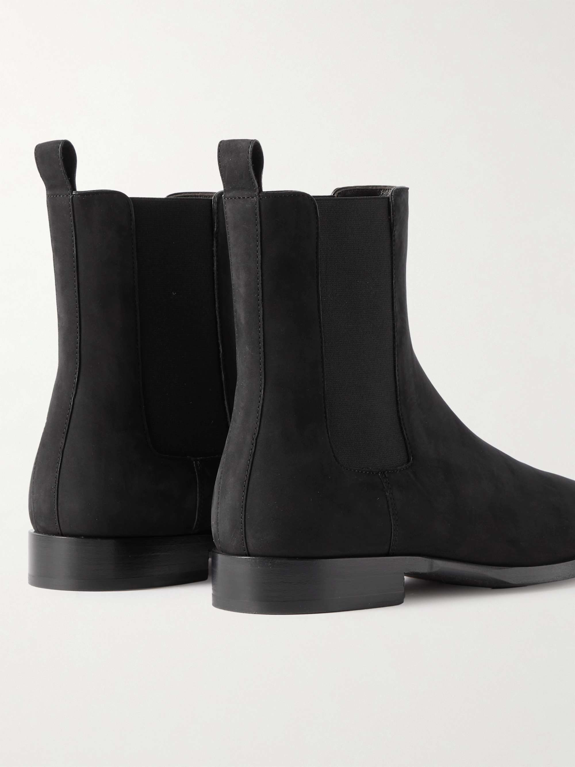 THE ROW Grunge Suede Chelsea Boots