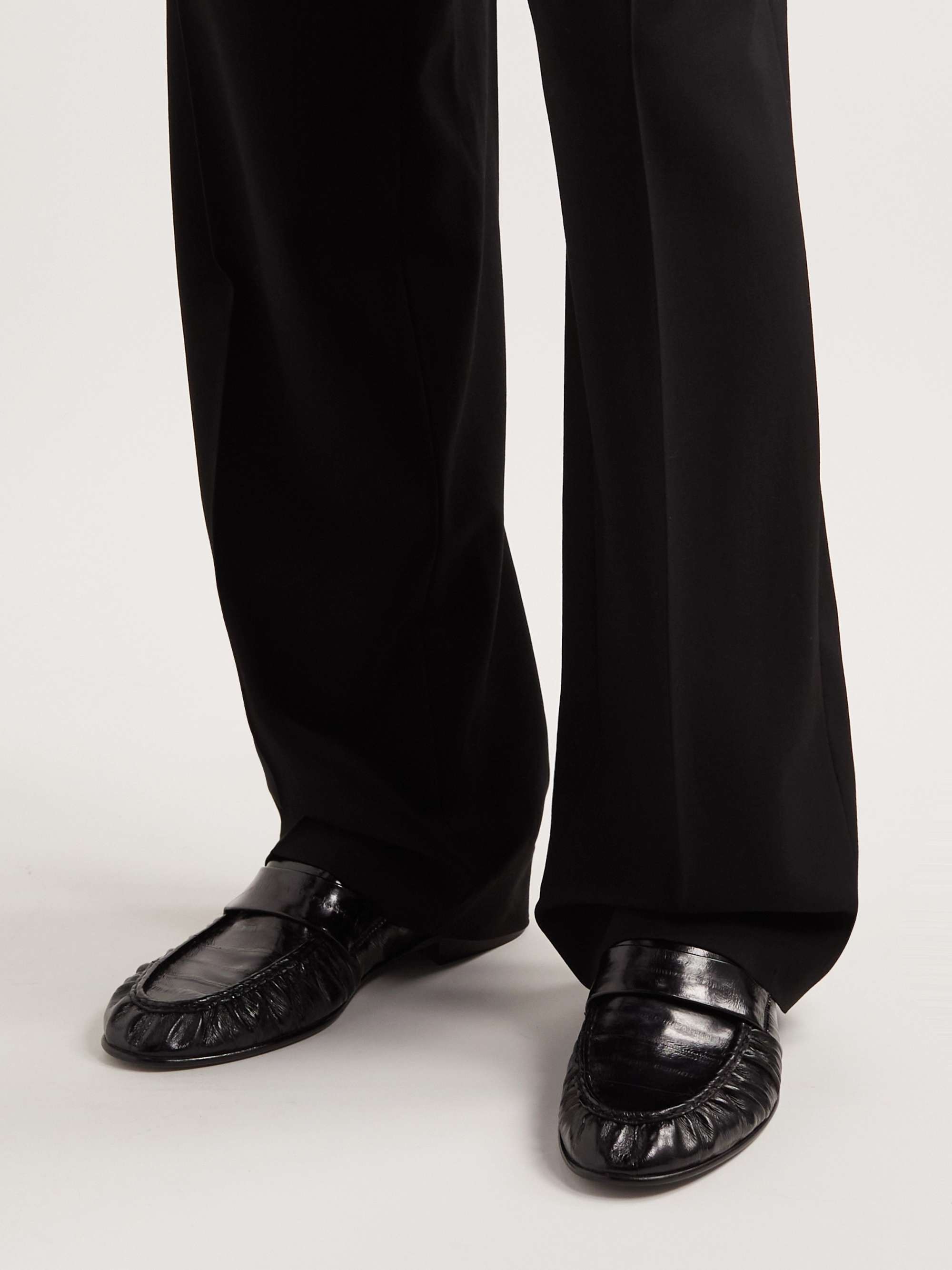 THE ROW Leather Loafers