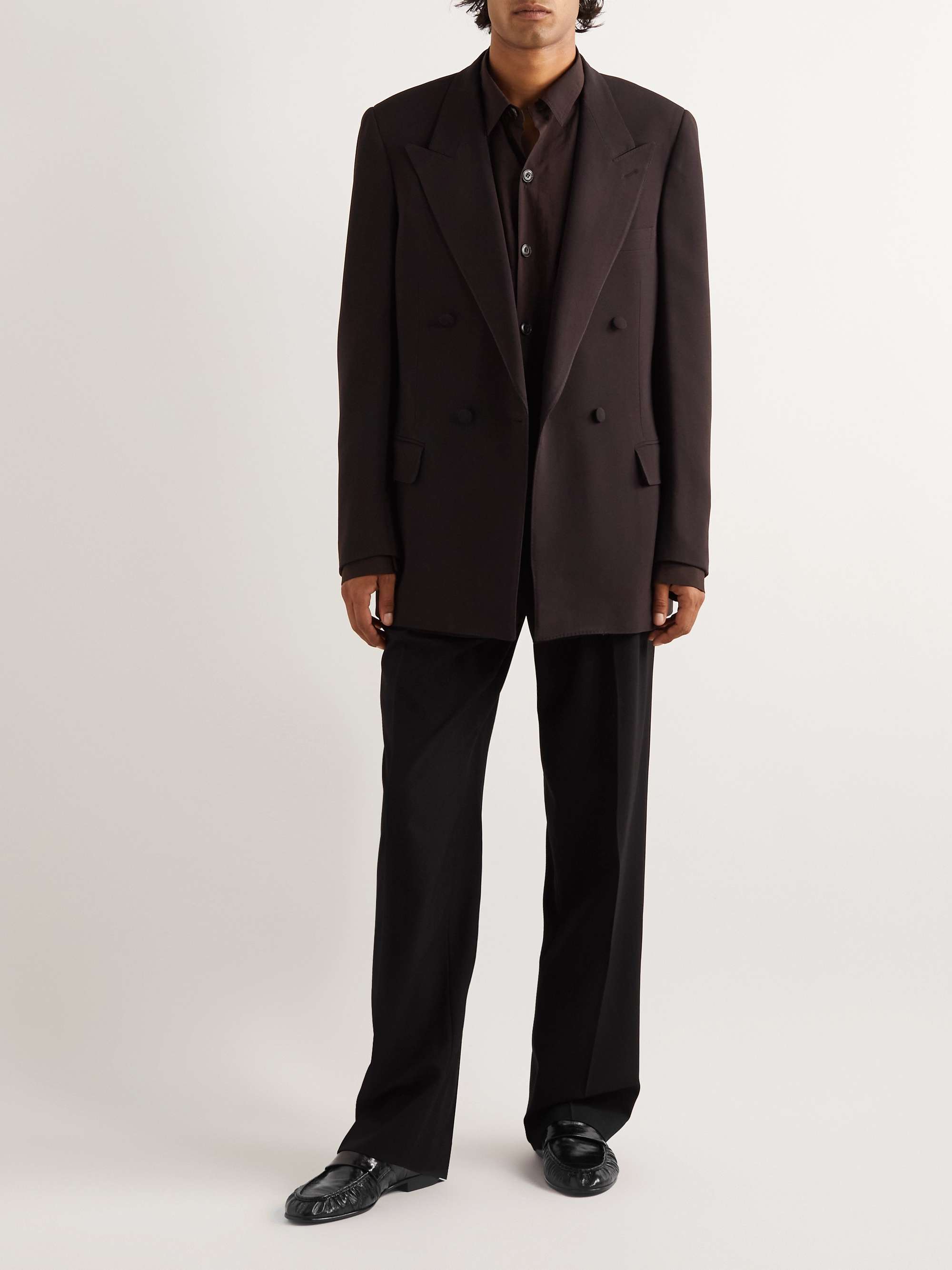 THE ROW Leather Loafers