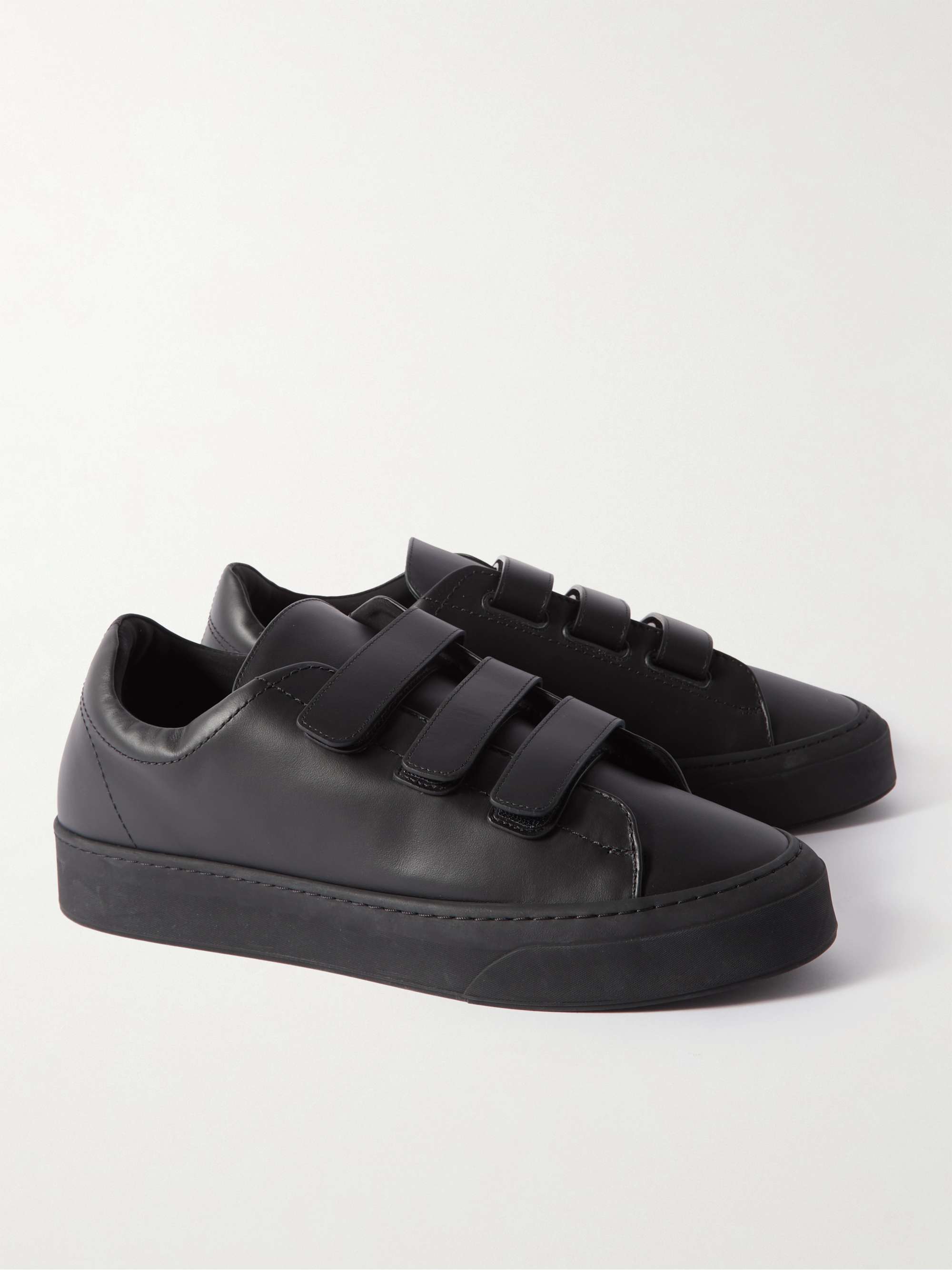 THE ROW Dean Leather Sneakers