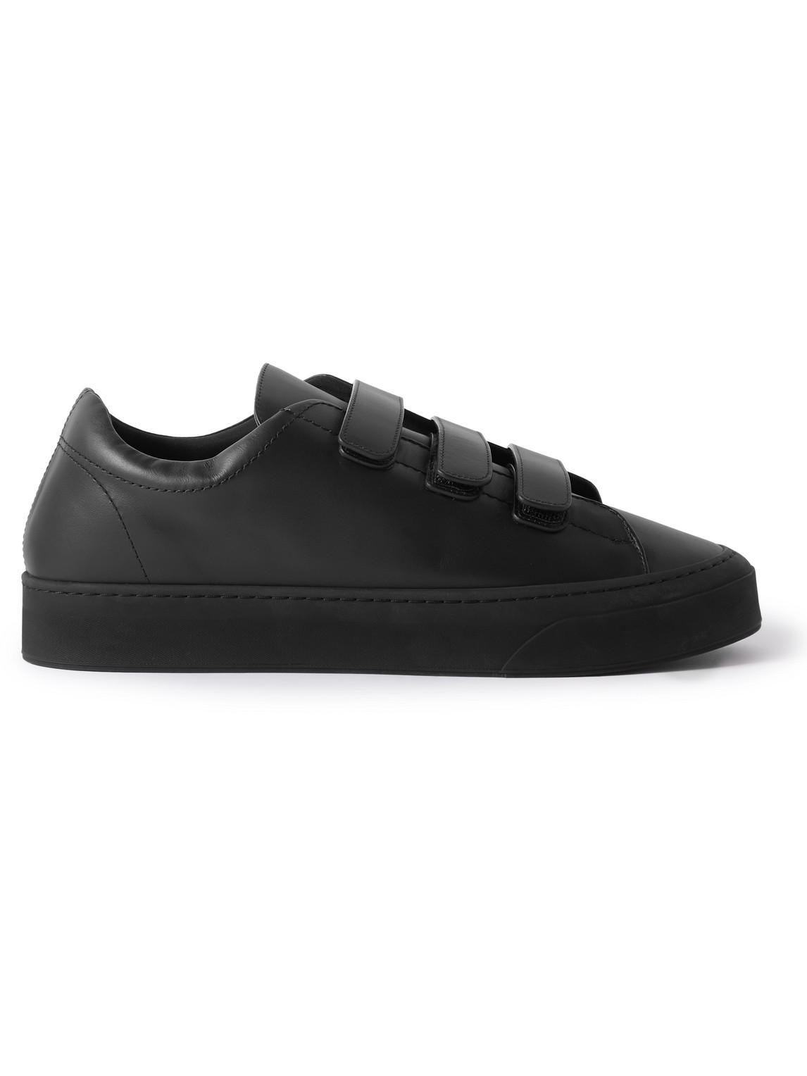 THE ROW DEAN LEATHER SNEAKERS