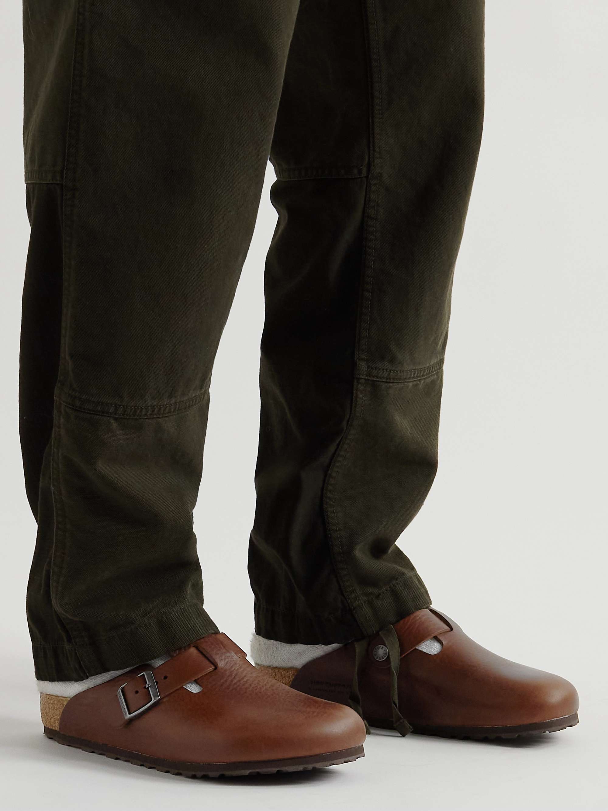 BIRKENSTOCK Boston Leather Clogs