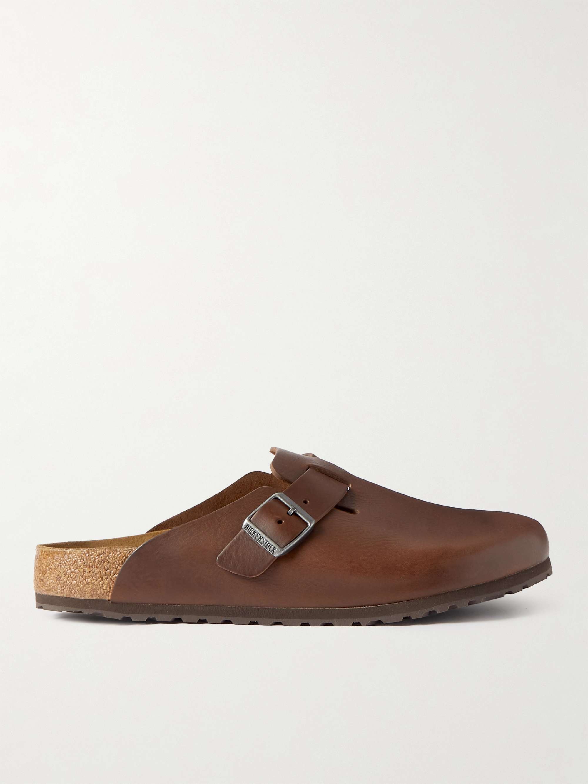 BIRKENSTOCK Boston Leather Clogs