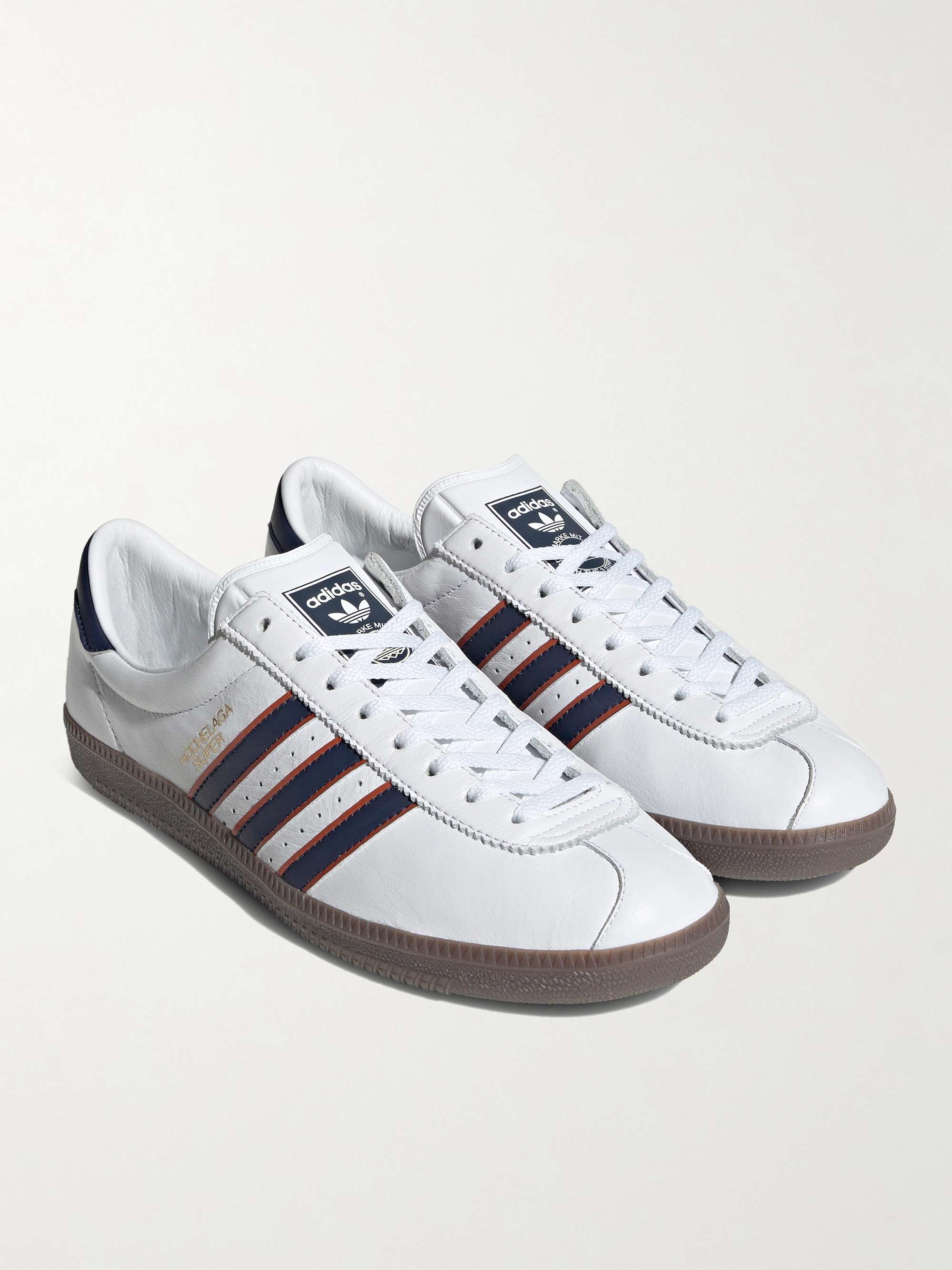 Hochelaga SPZL Leather-Trimmed Suede Sneakers