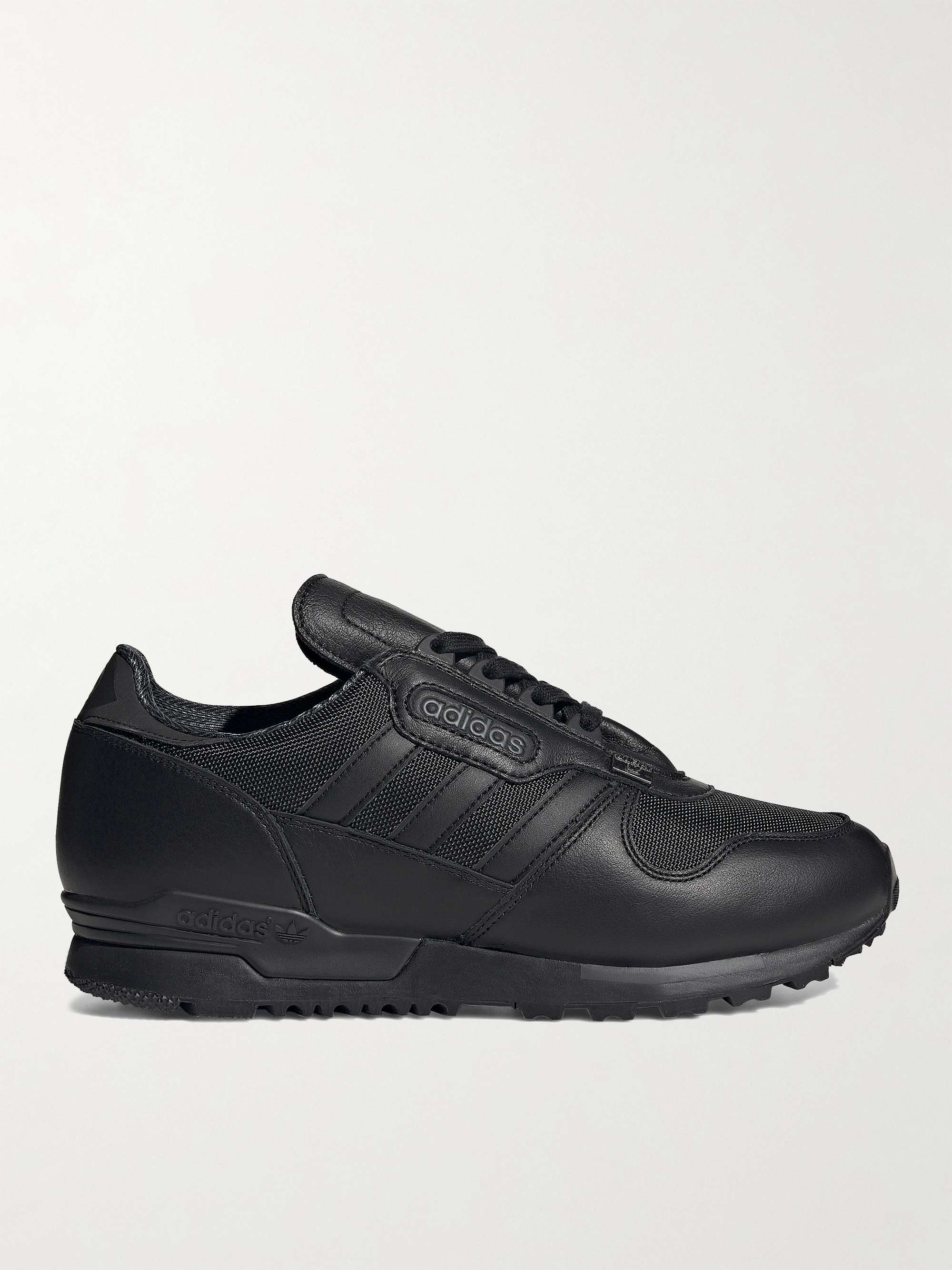 ADIDAS CONSORTIUM Hartness SPZL Leather and Mesh Sneakers for Men | MR ...