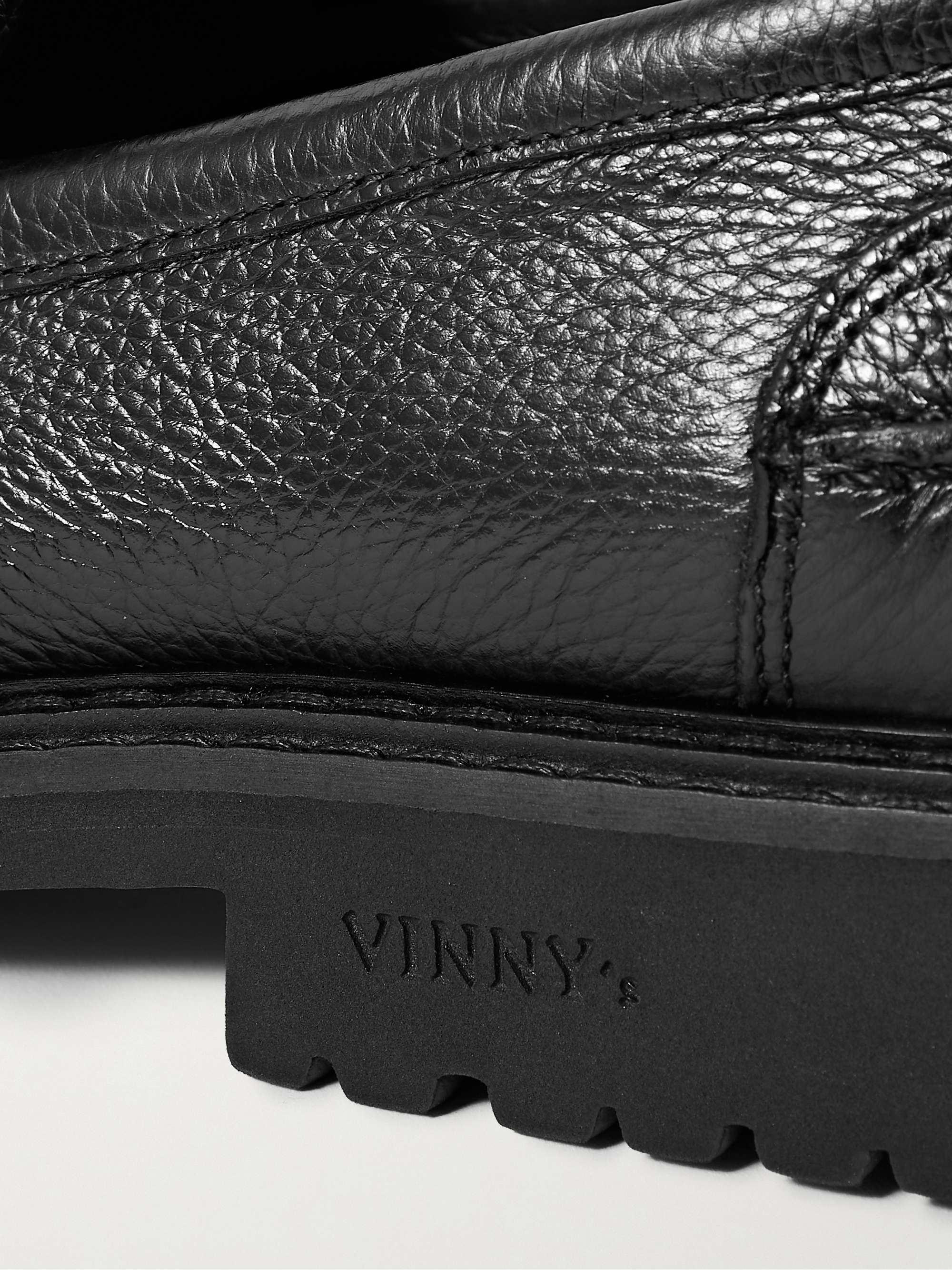 Kiltee Full-Grain Leather Penny Loafers