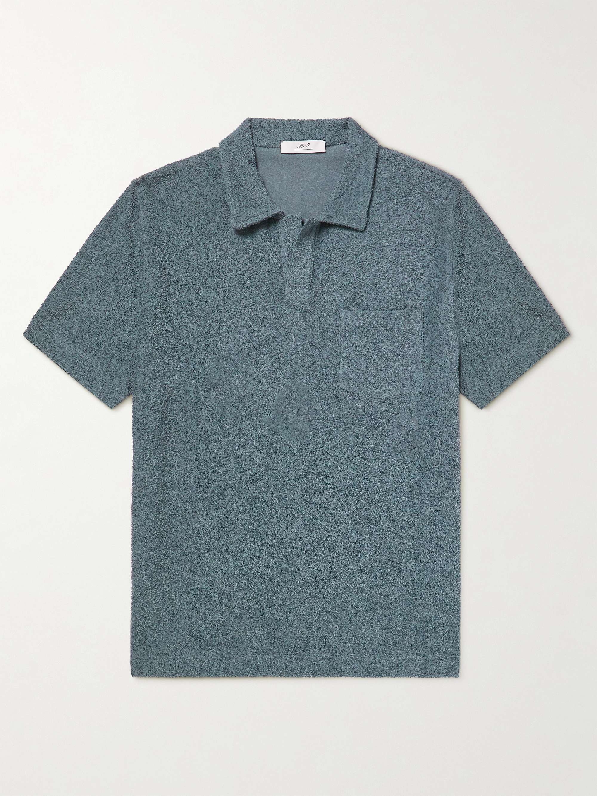 MR P. Organic Cotton-Terry Polo Shirt for Men | MR PORTER